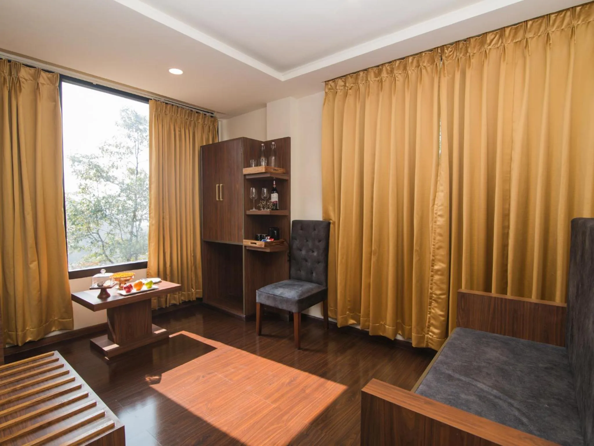 Living room in Tree of Life Indra Mandala Hotel, Gangtok