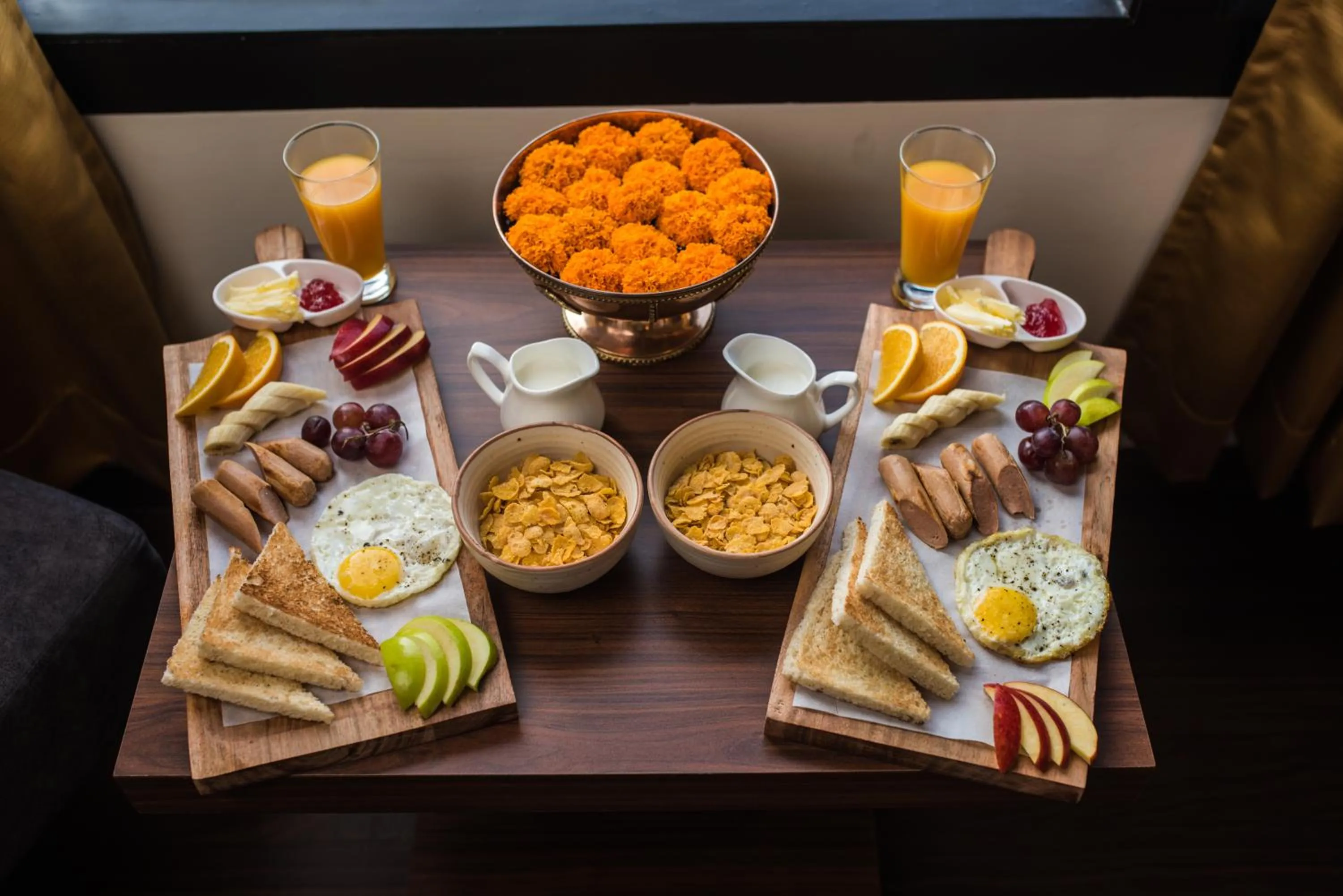 Breakfast in Tree of Life Indra Mandala Hotel, Gangtok