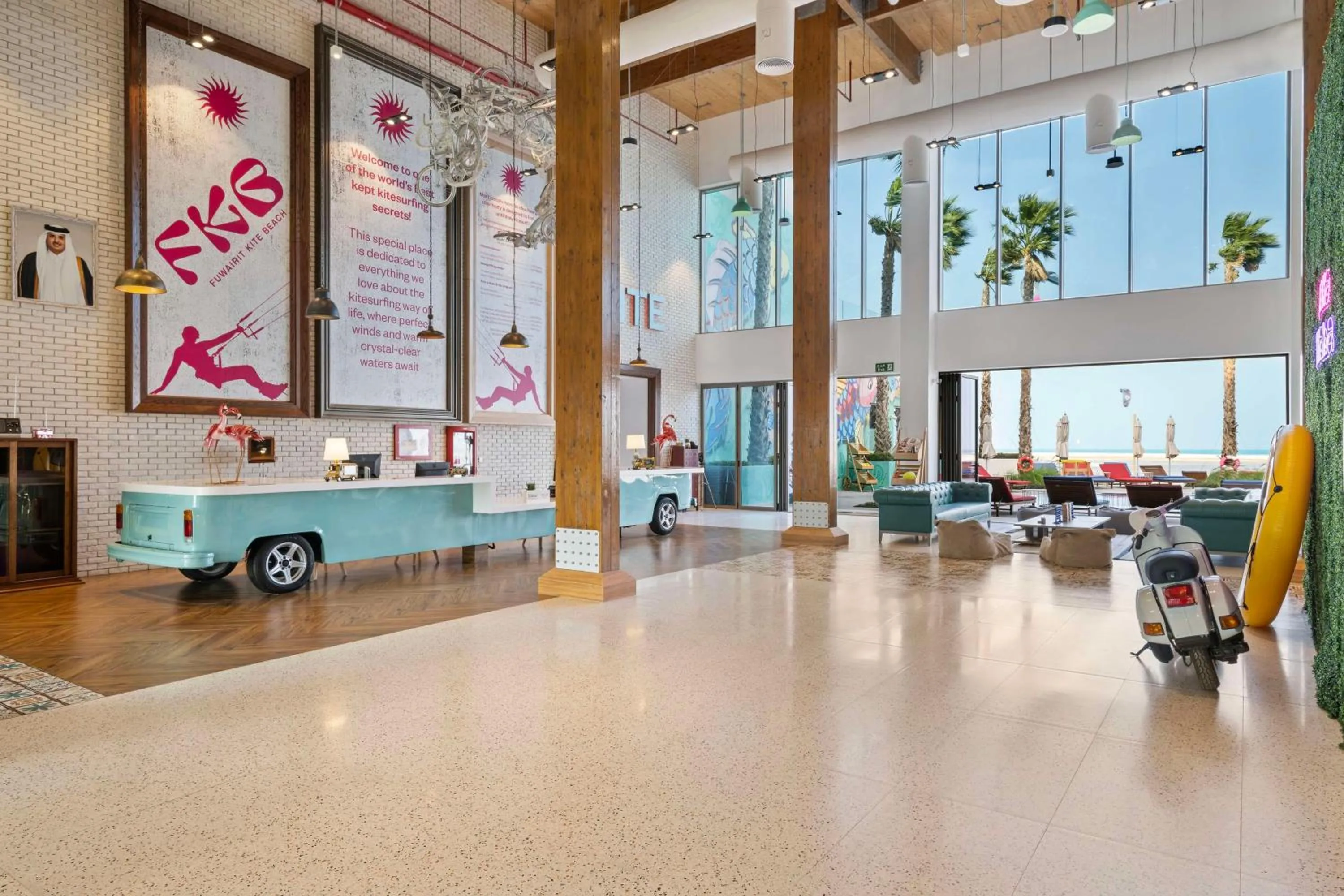 Lobby or reception in Fuwairit Kite Beach, Tapestry Collection By Hilton