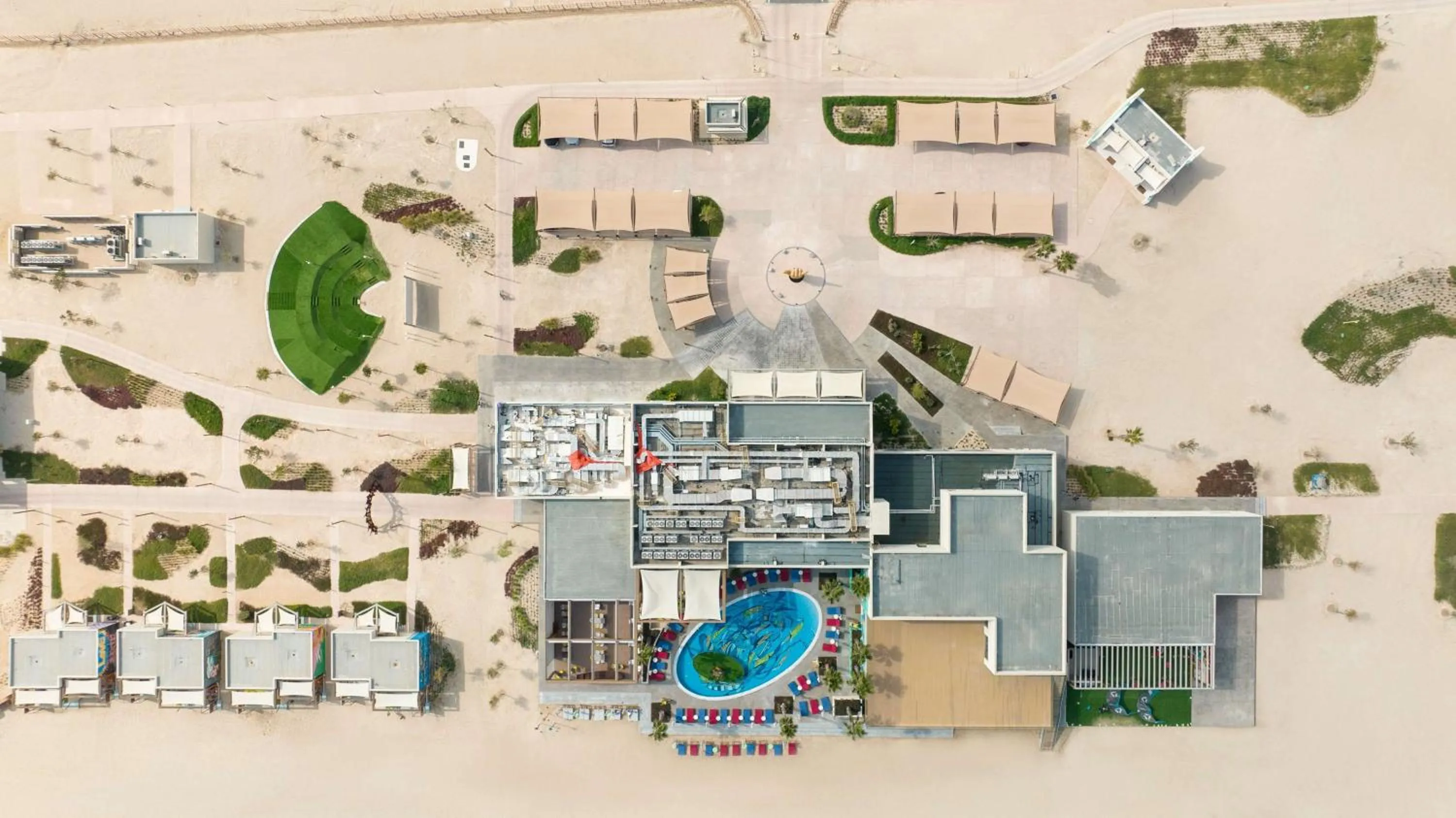 Pool view in Fuwairit Kite Beach, Tapestry Collection By Hilton