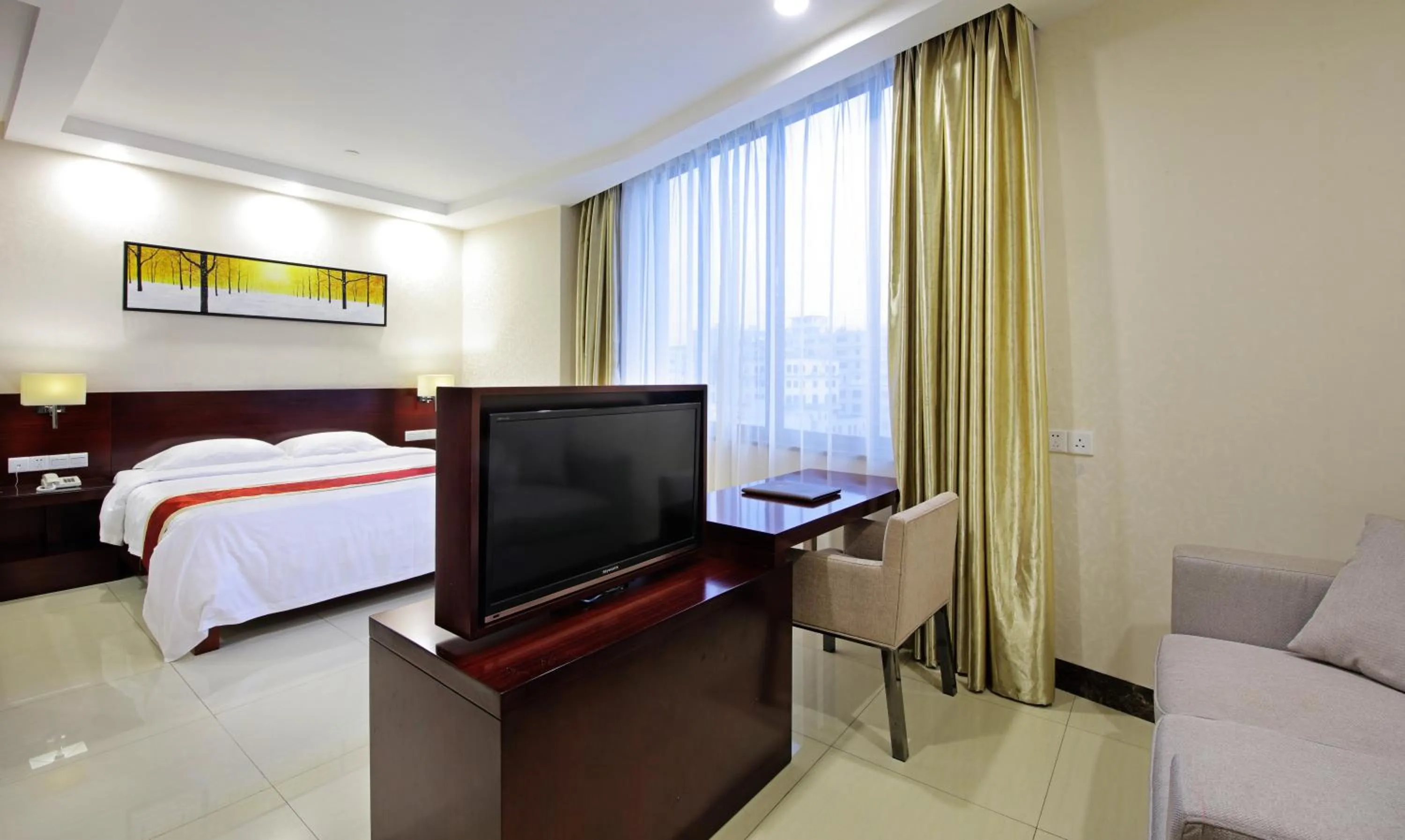 Decorative detail in Nanfang Dasha Hotel