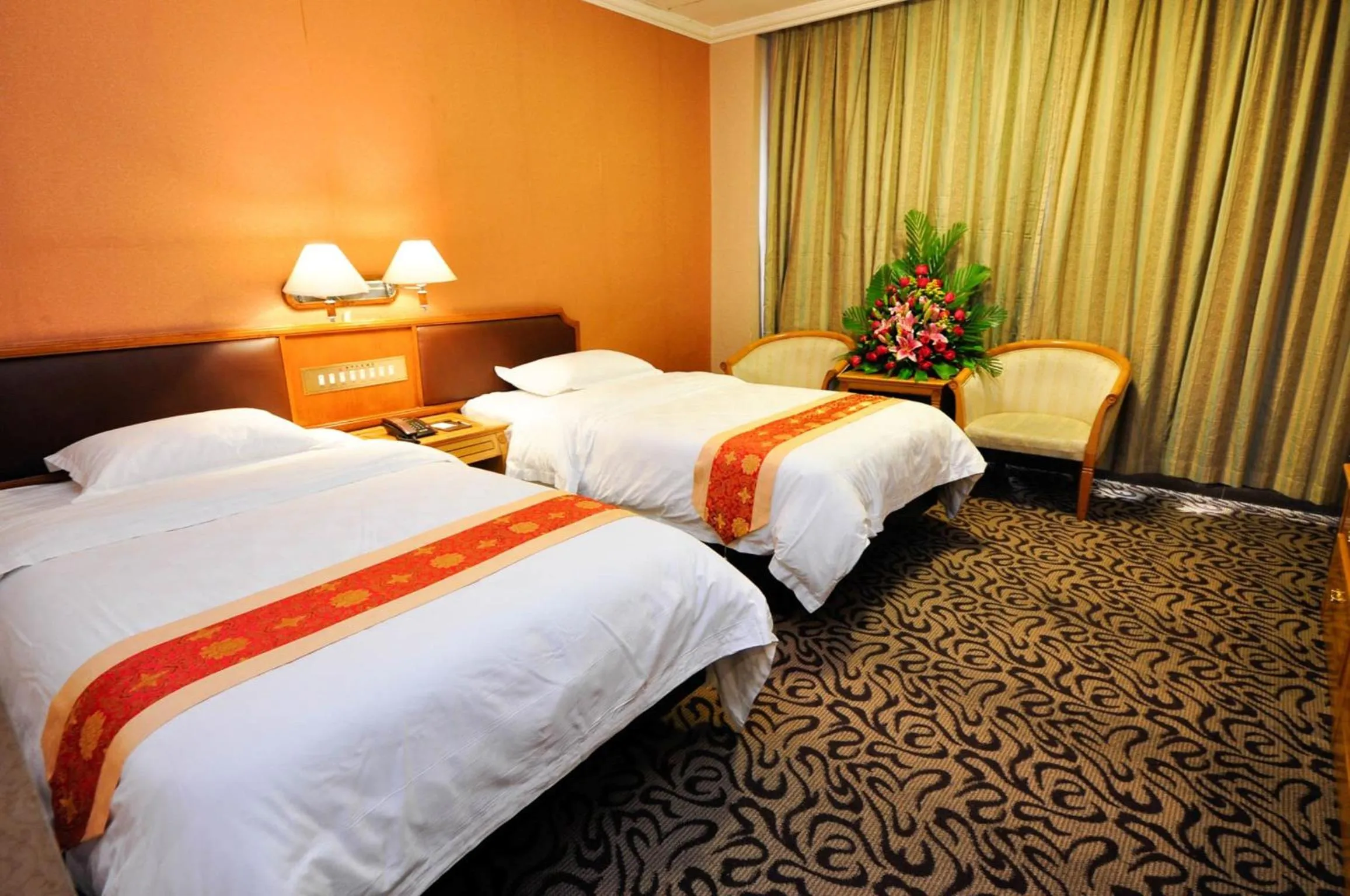 Decorative detail in Nanfang Dasha Hotel