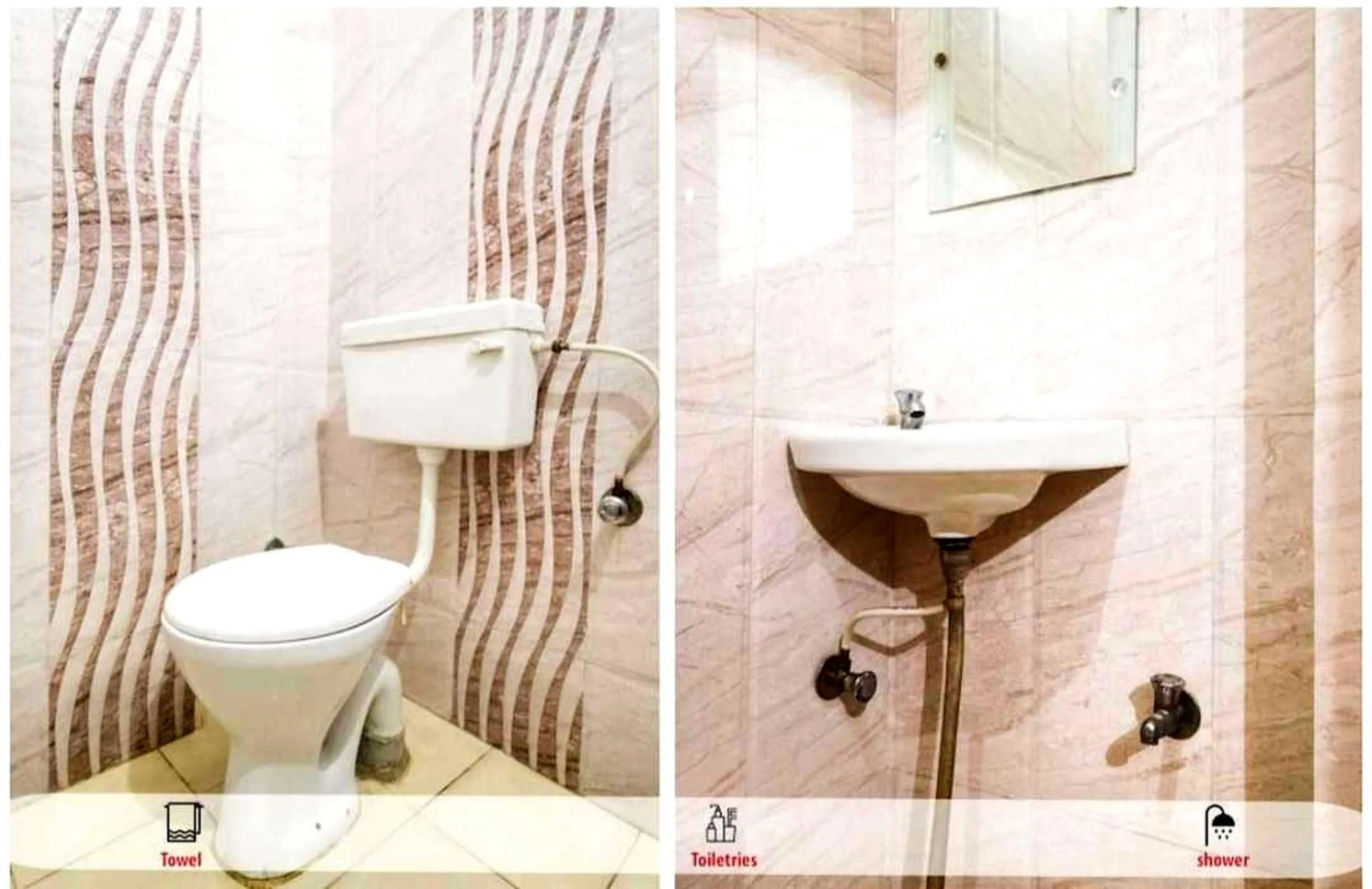 Bathroom in Hotel O by OYO CASTLE HOME STAY