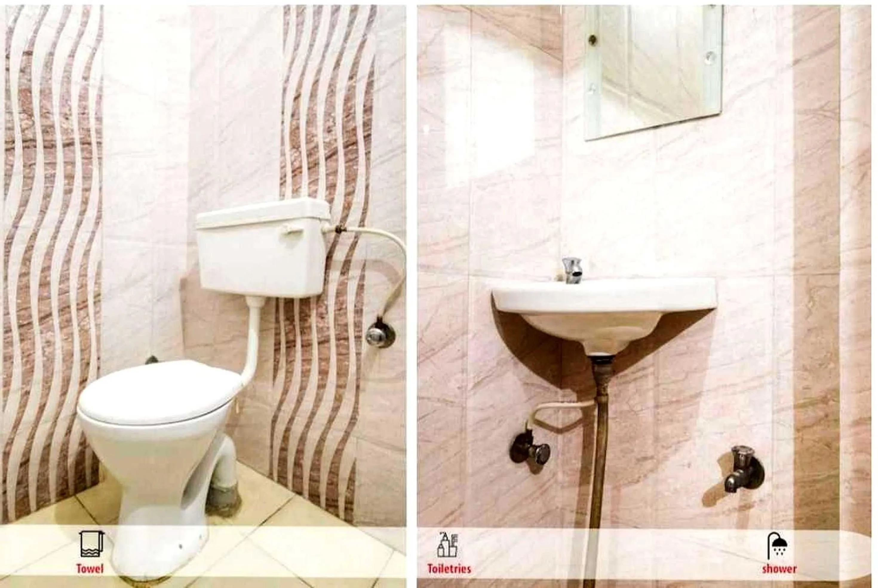 Bathroom in Hotel O by OYO CASTLE HOME STAY
