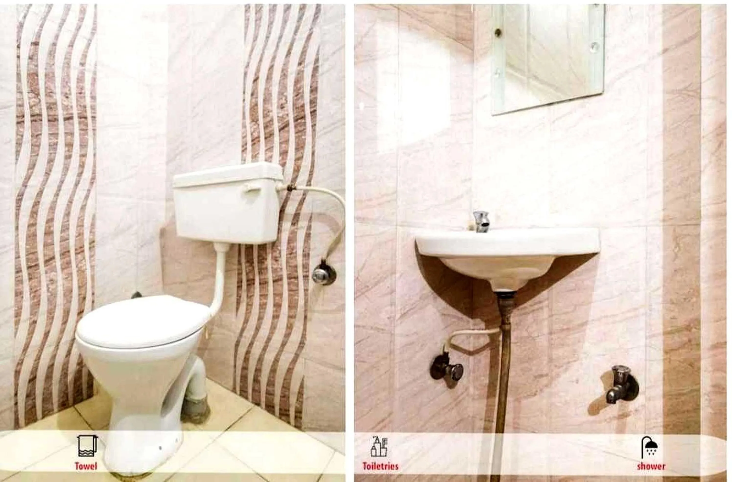 Bathroom in Hotel O by OYO CASTLE HOME STAY