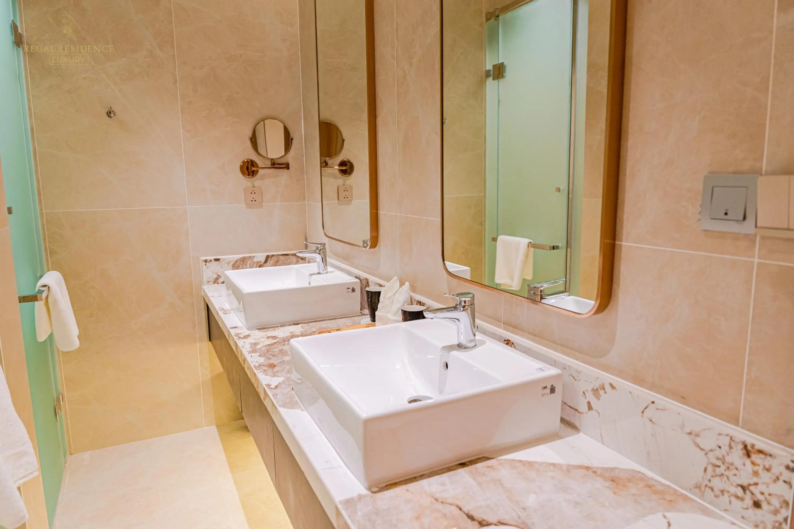 Shower in Regal Collection House