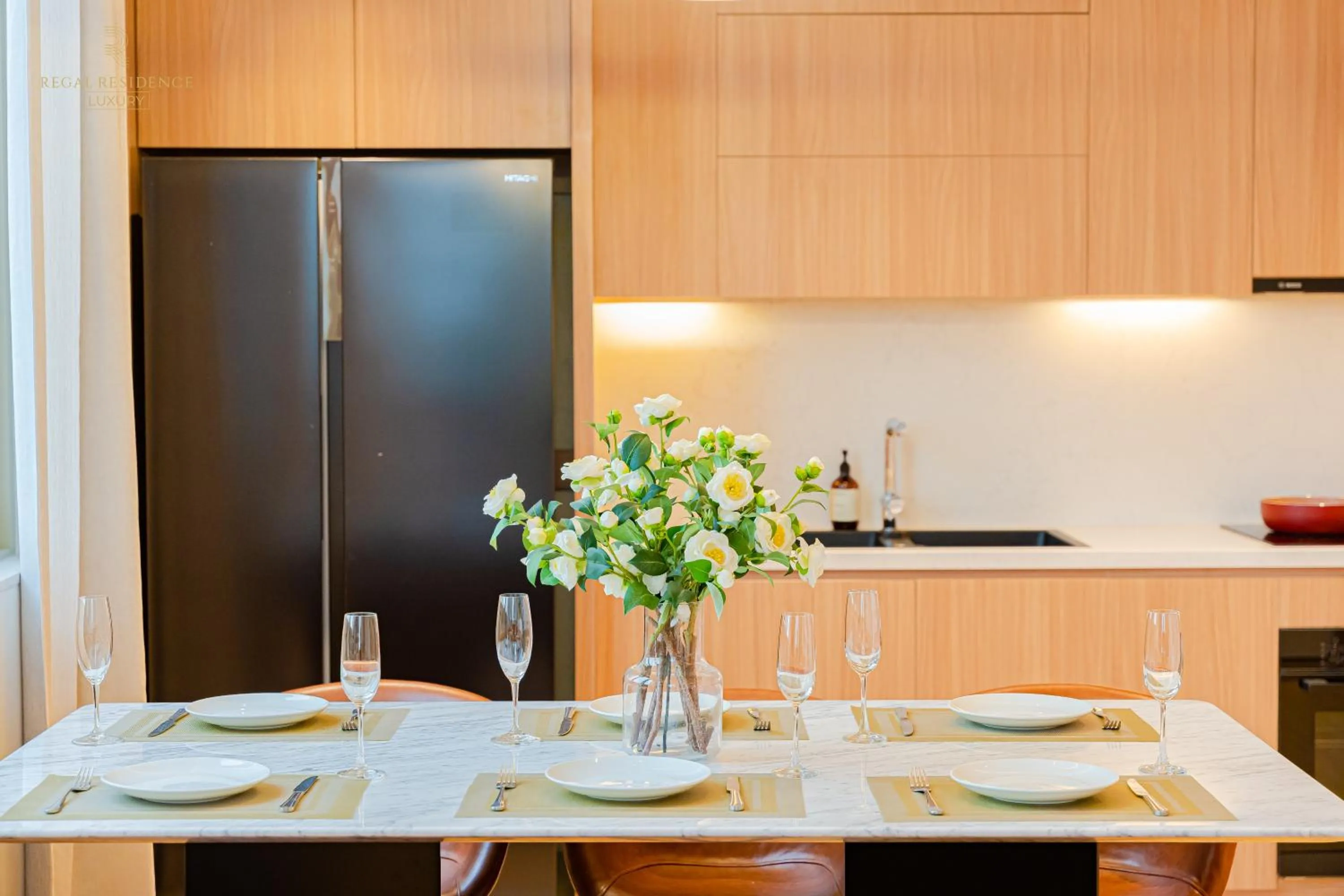 Dining area in Regal Collection House