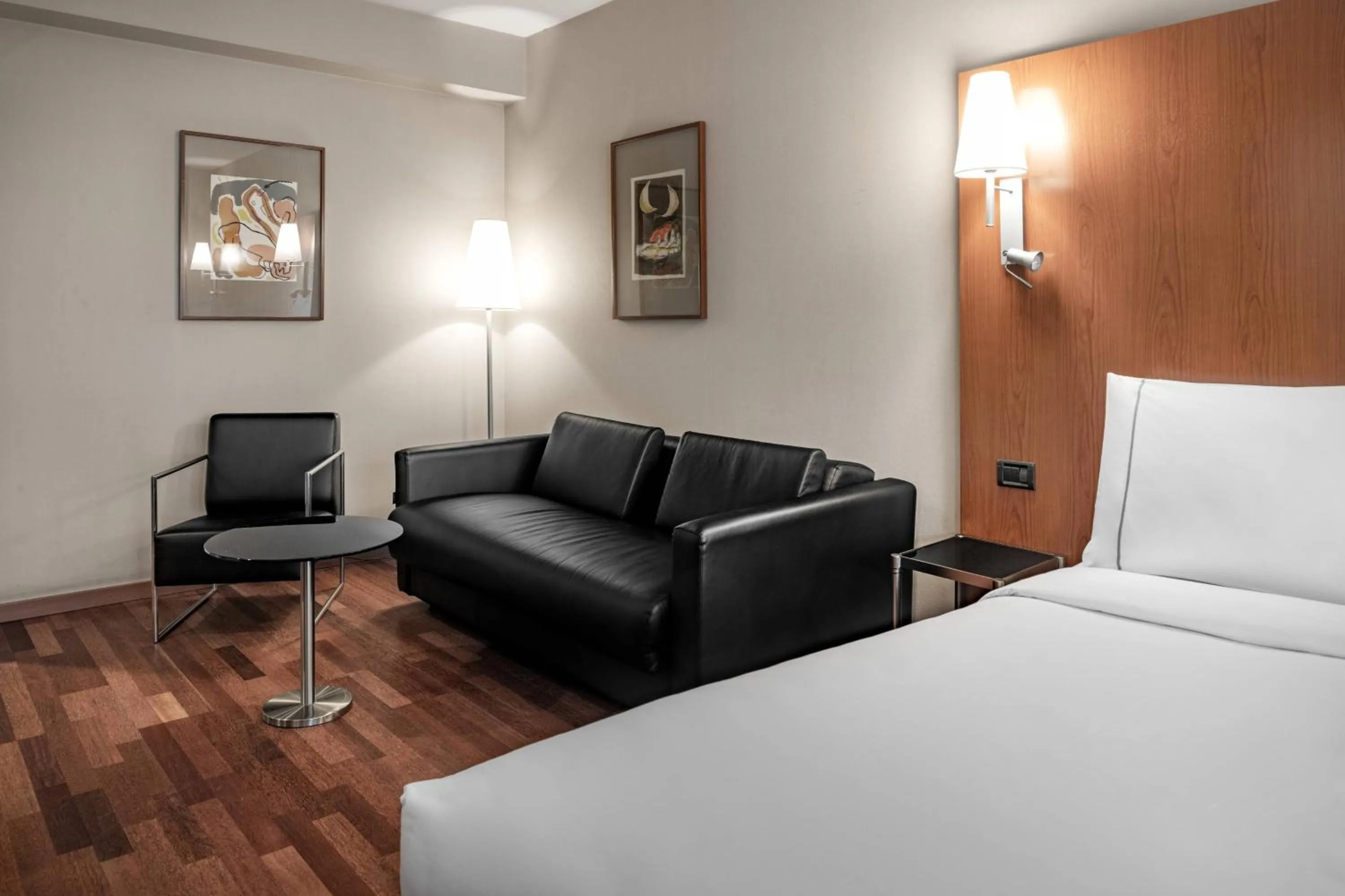 Photo of the whole room, Bed in AC Hotel Ponferrada by Marriott