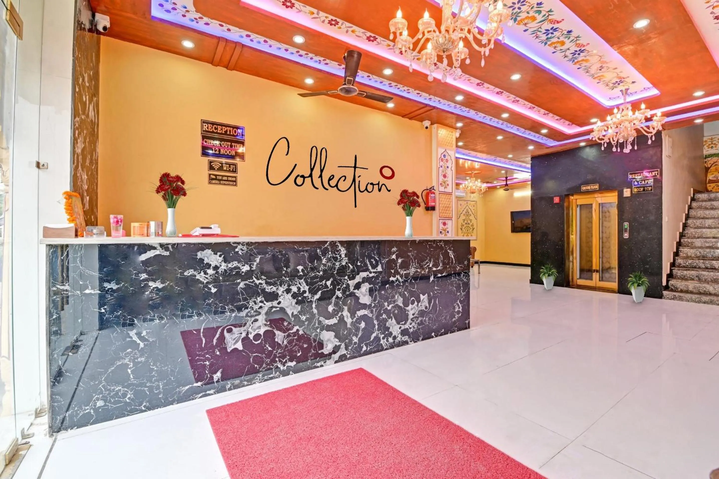 Lobby or reception in Hotel O by OYO Imperial Palace