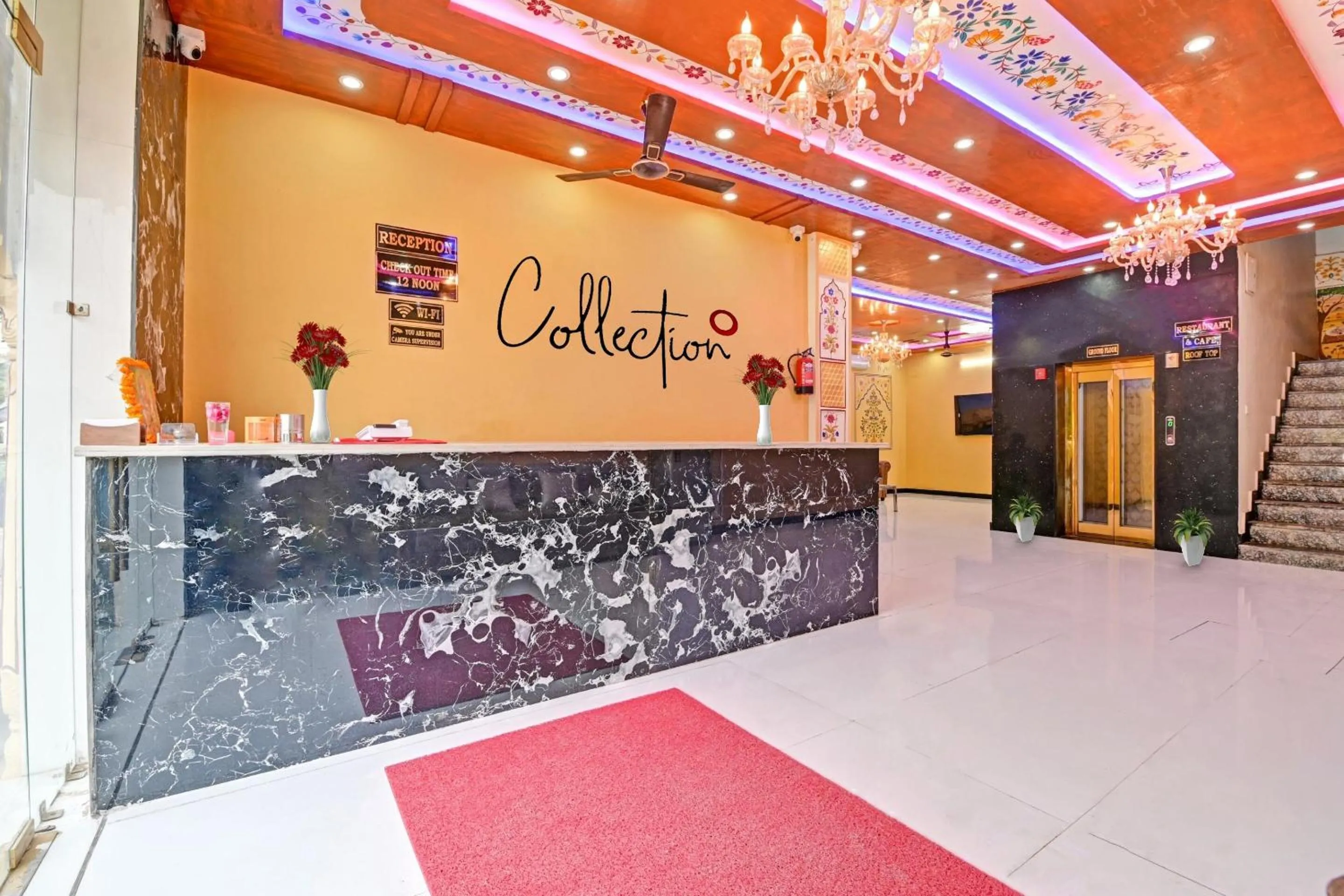 Lobby or reception in Hotel O by OYO Imperial Palace