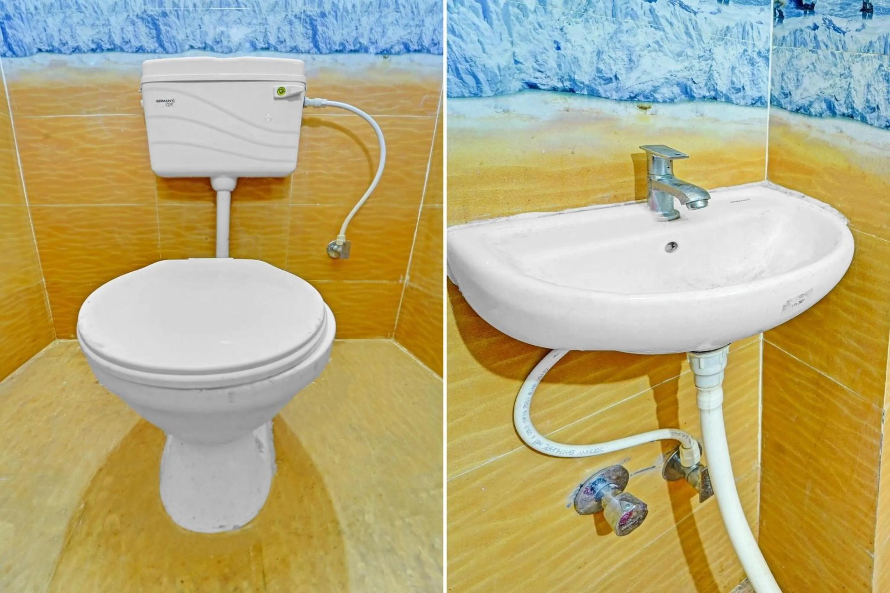 Bathroom in Hotel O Grand Paradise Inn & Banquet Hall