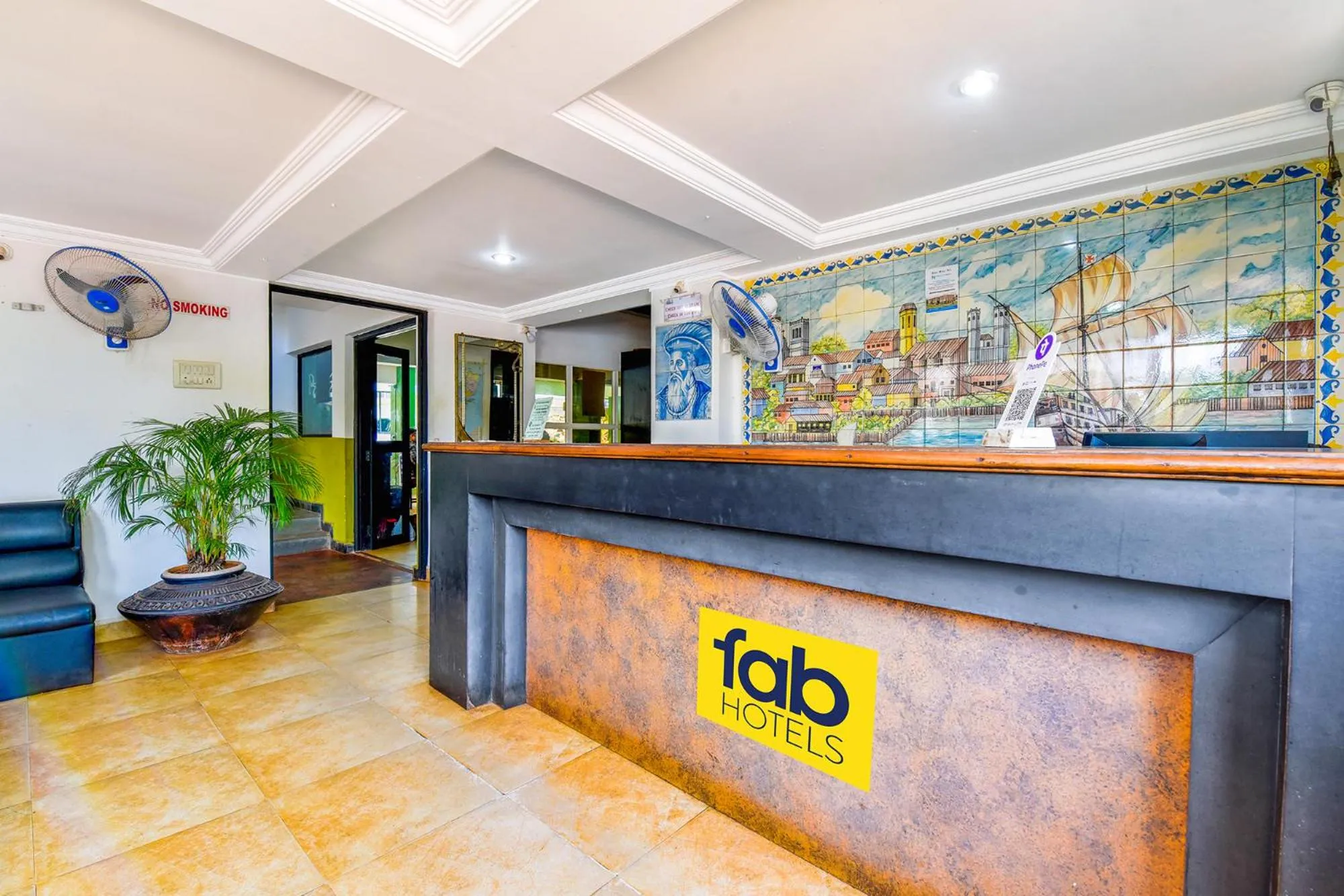 Lobby or reception in FabExpress Alor Resort