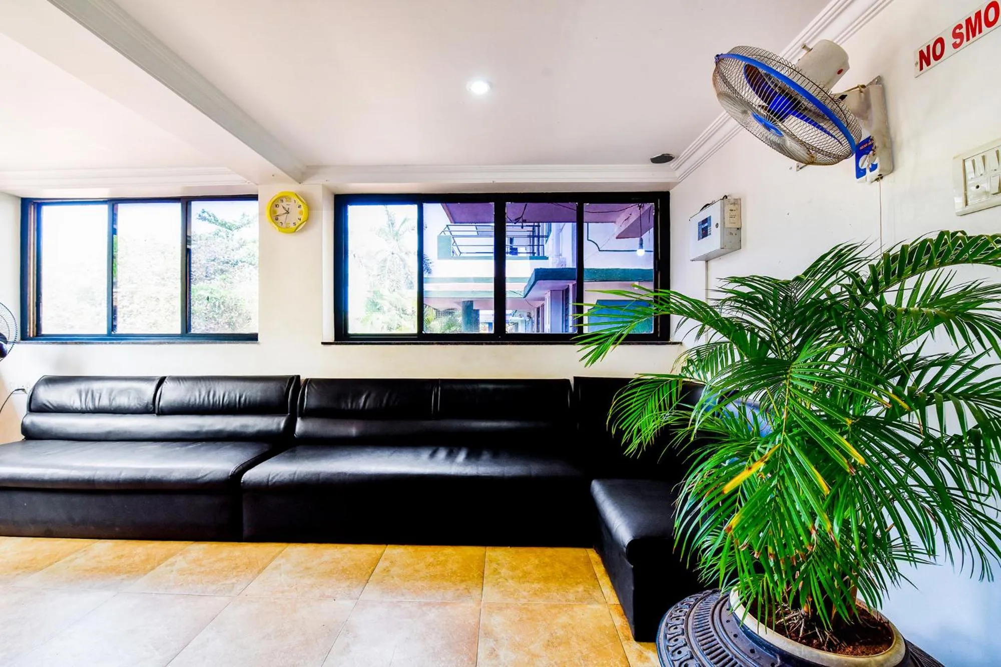 Seating area in FabExpress Alor Resort