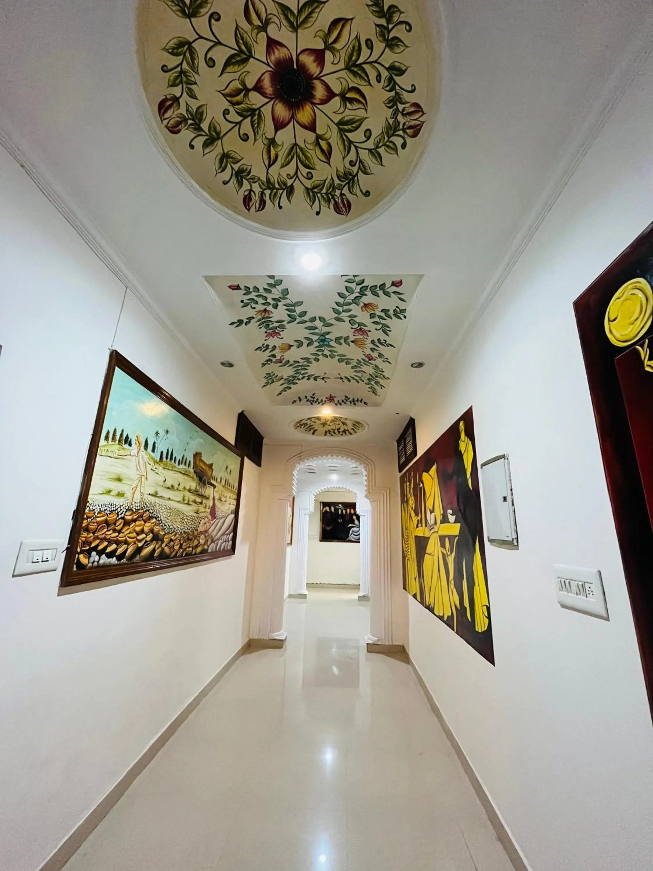 Lobby or reception in The Ranthambhore Heritage