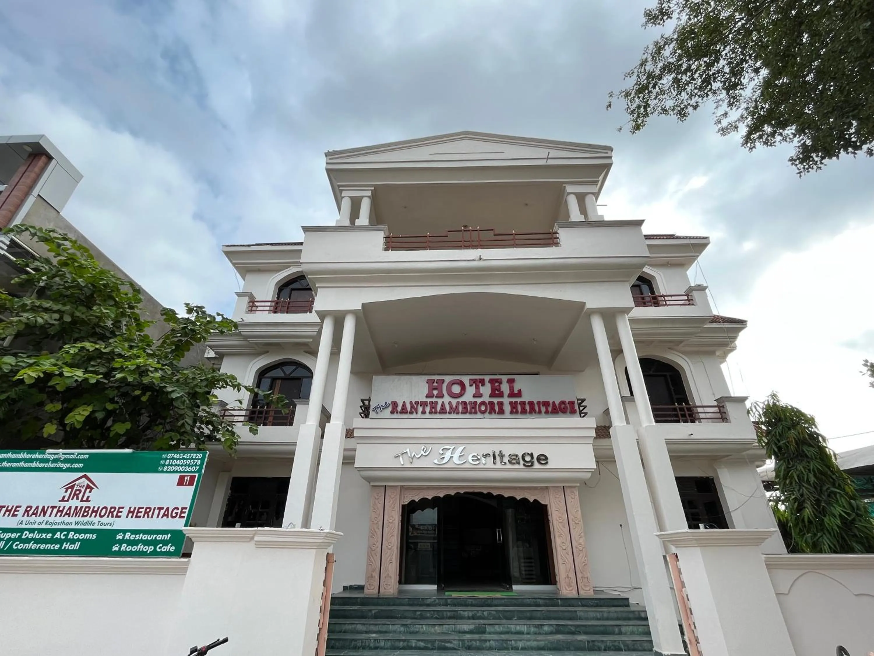Facade/entrance in The Ranthambhore Heritage