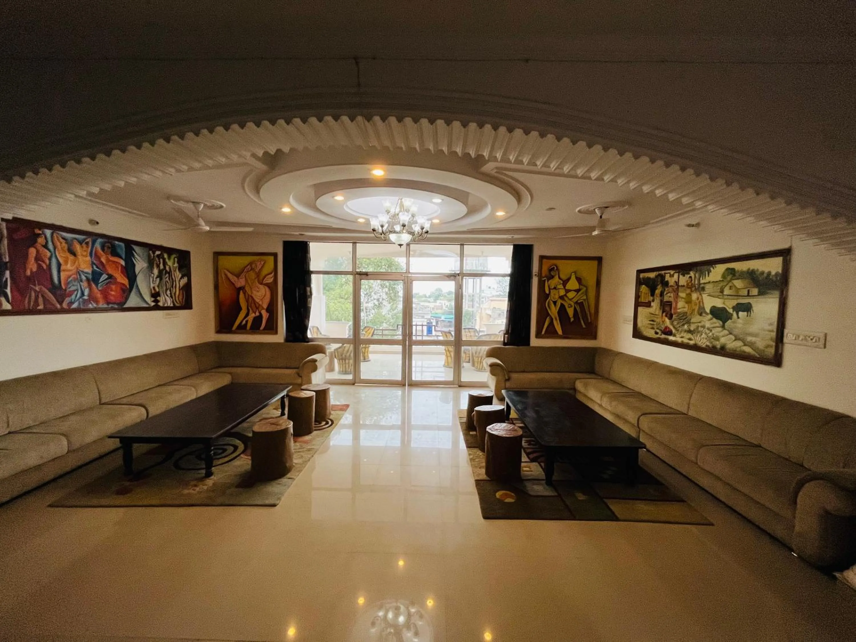 Living room in The Ranthambhore Heritage