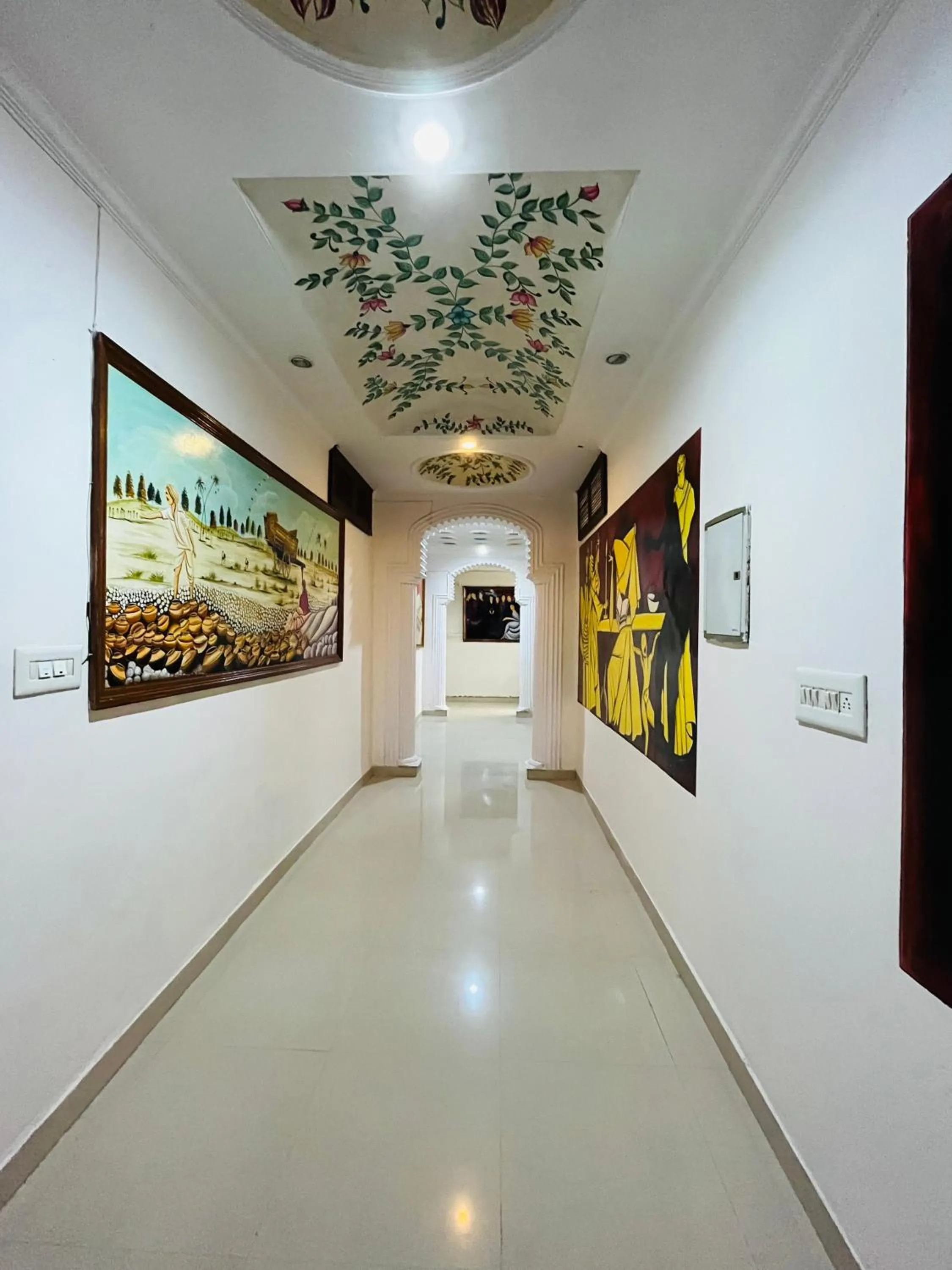 Lobby or reception in The Ranthambhore Heritage