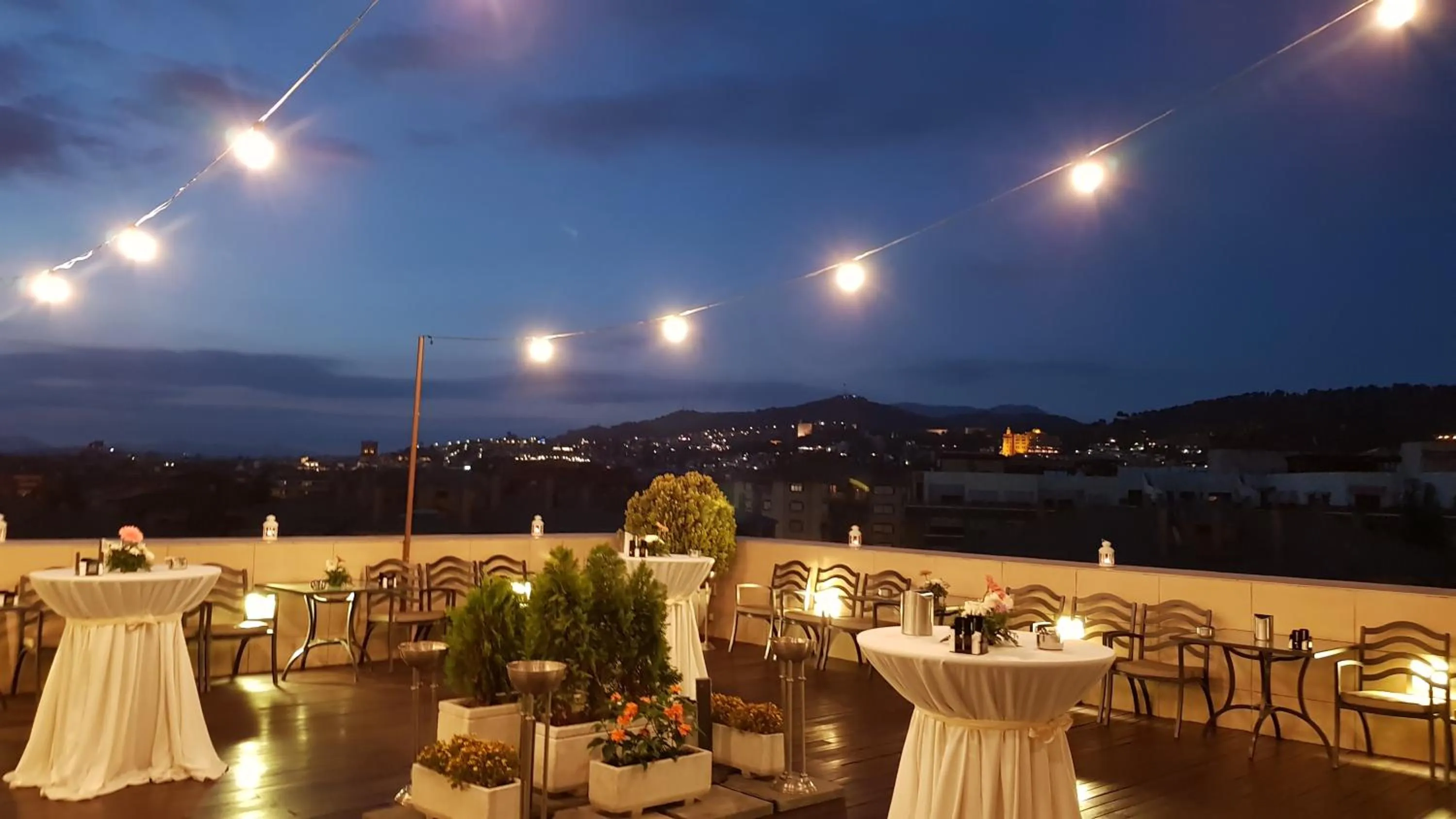 Balcony/Terrace in Hotel Andalucía Center