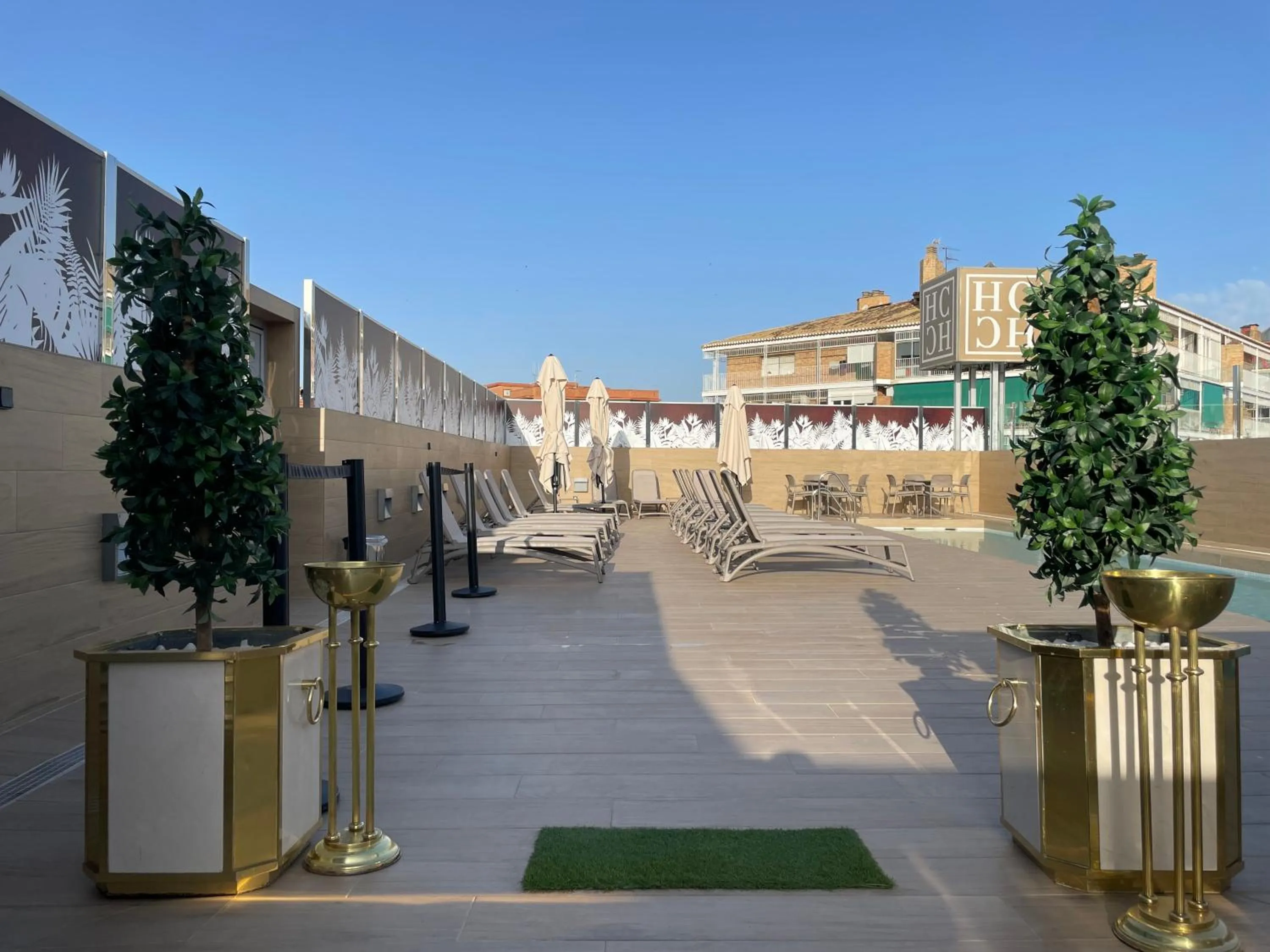 sunbed in Hotel Andalucía Center