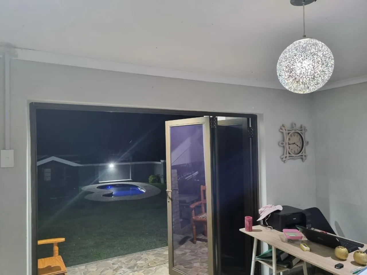 Lobby or reception in Bujumbura Guest House