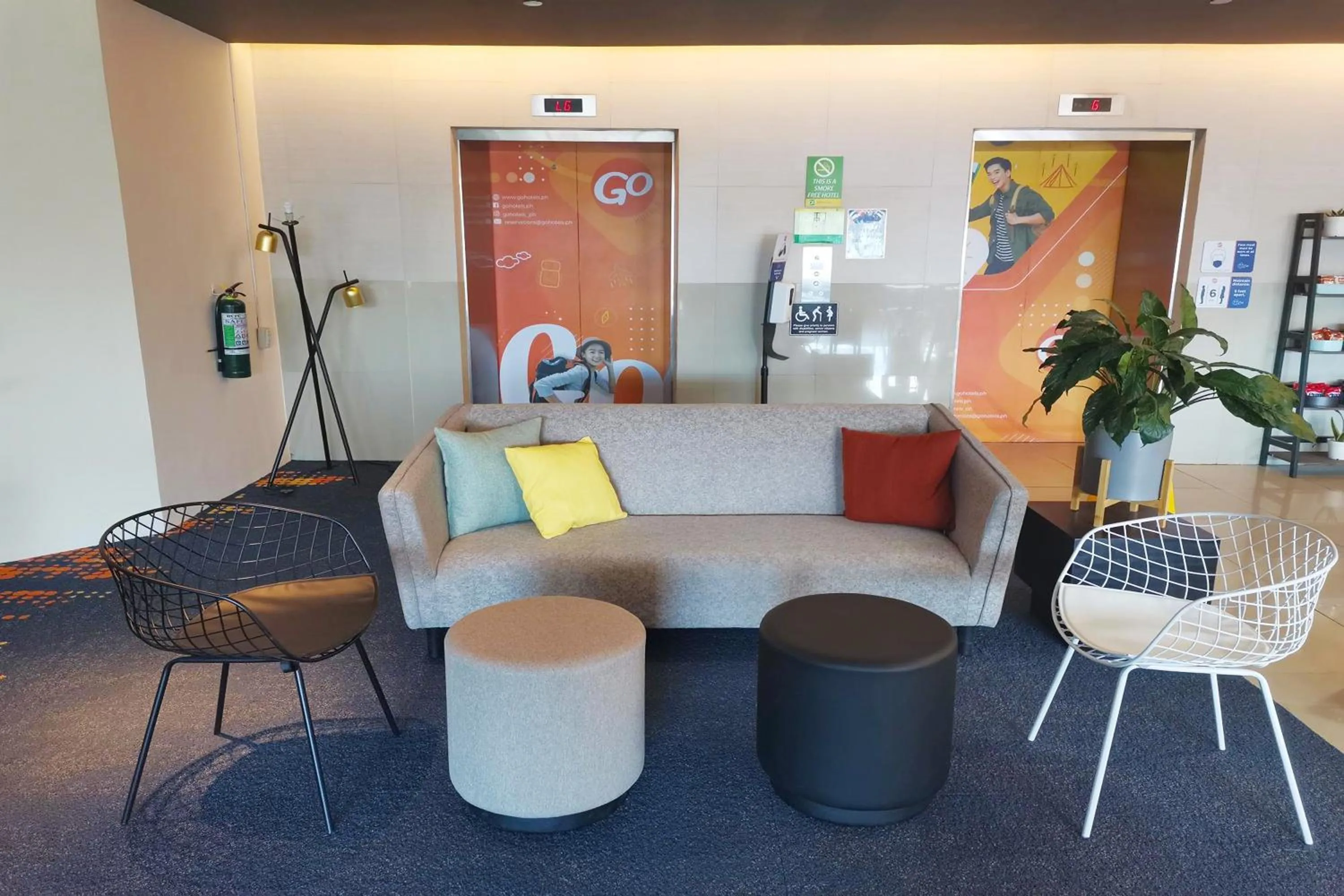 Lobby or reception in Go Hotels Plus Mandaluyong