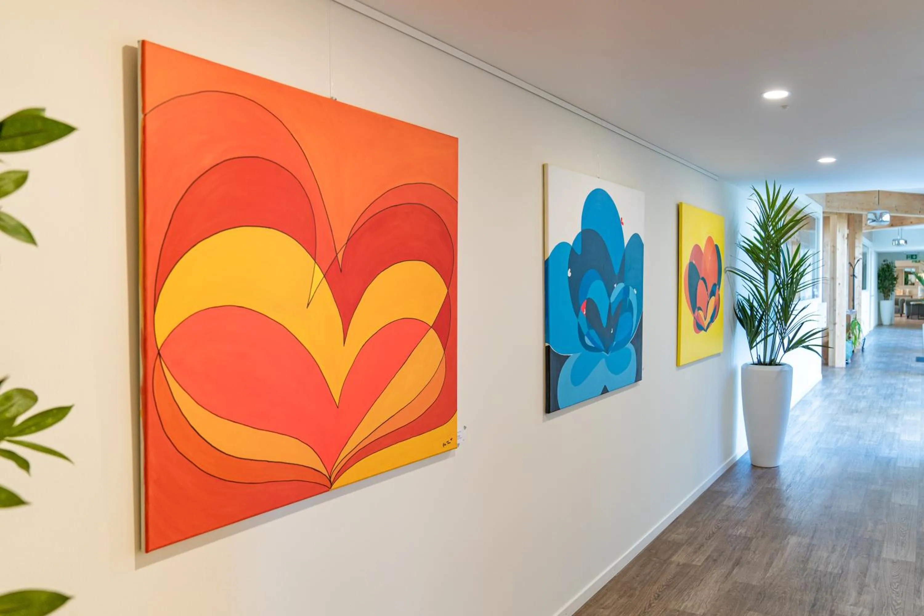 Decorative detail in Alp Art Hotel Monthey