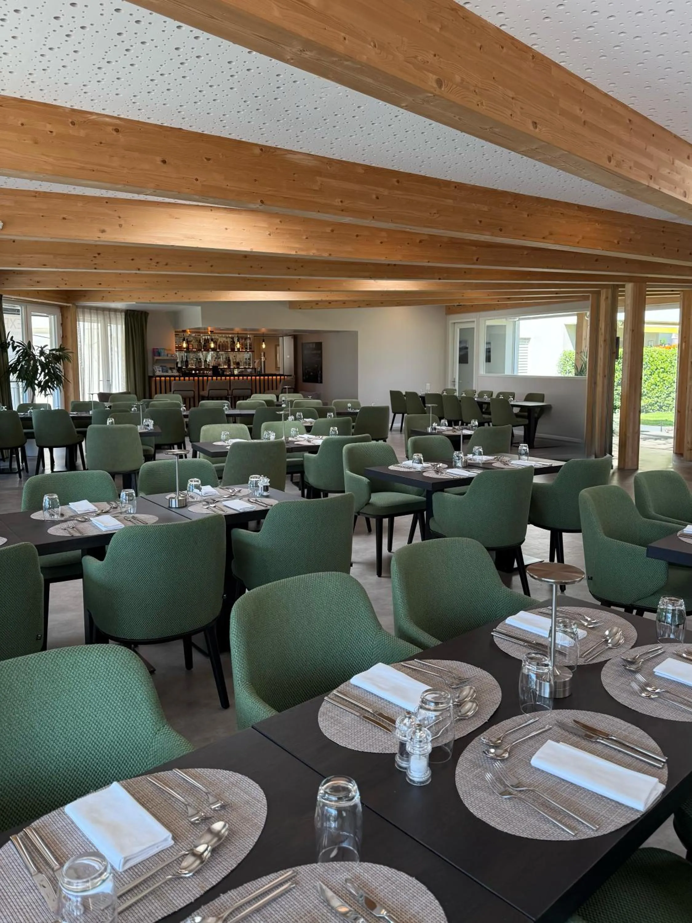 Restaurant/places to eat in Alp Art Hotel Monthey
