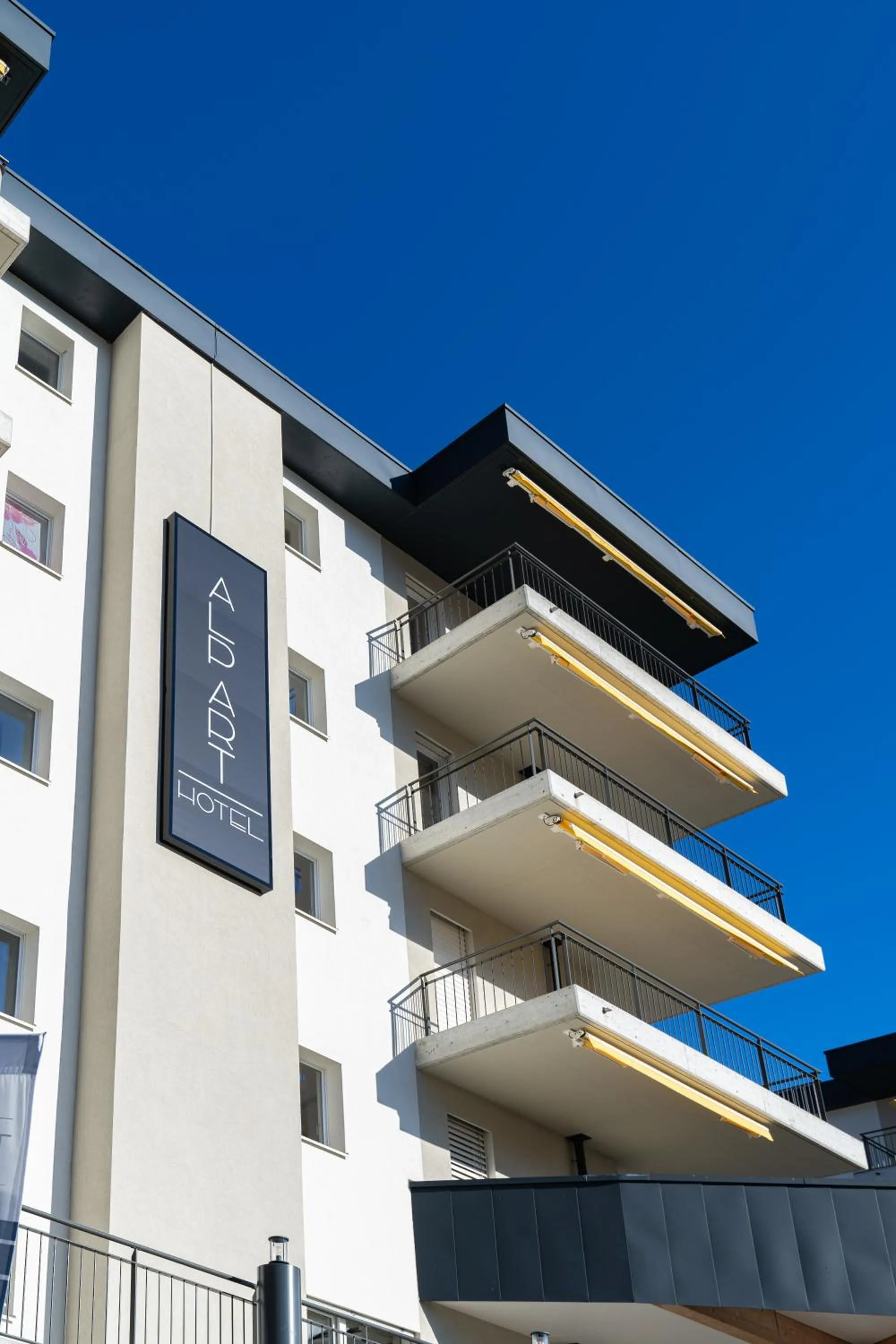 Property building in Alp Art Hotel Monthey