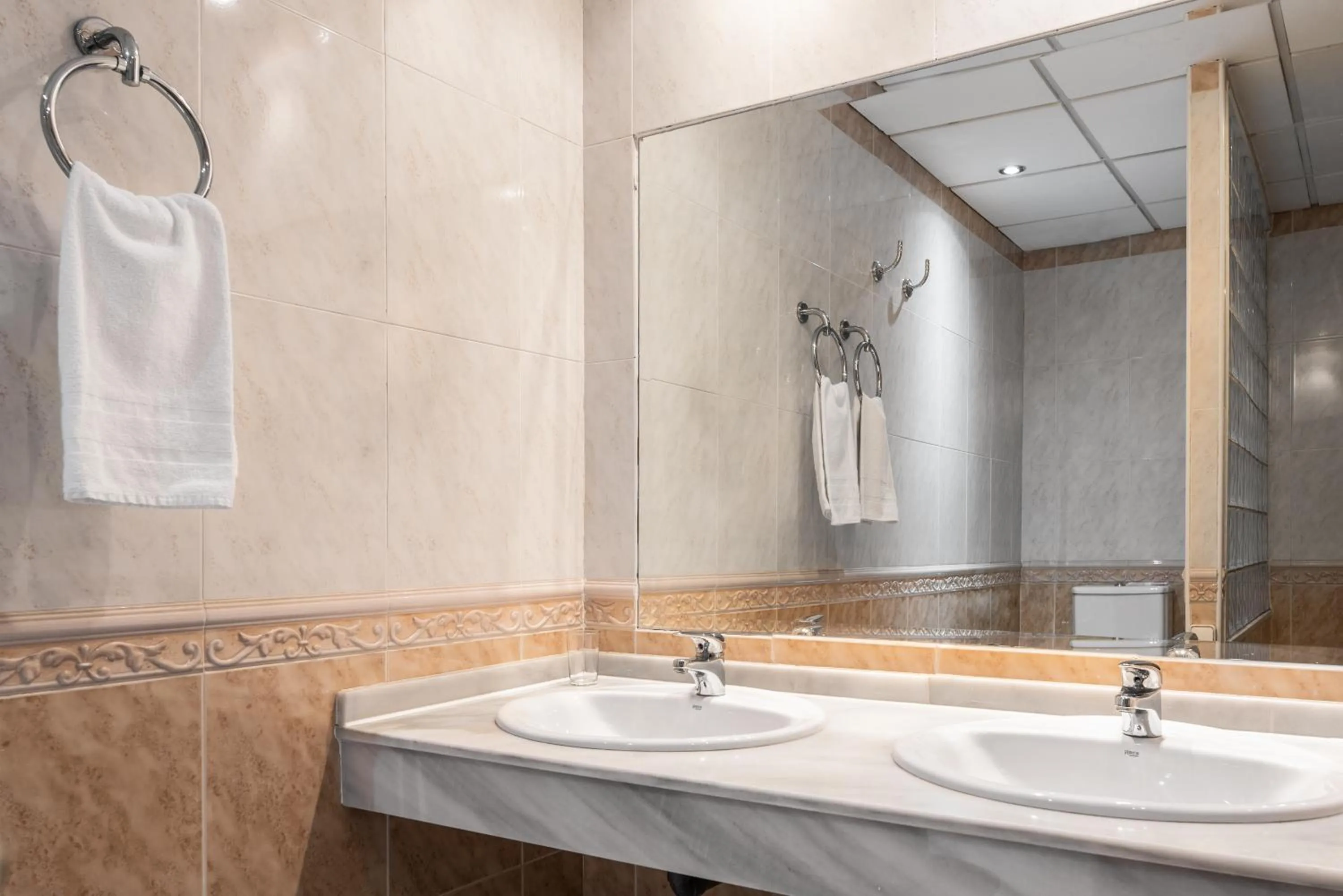 Bathroom in Hotel Rio Badajoz