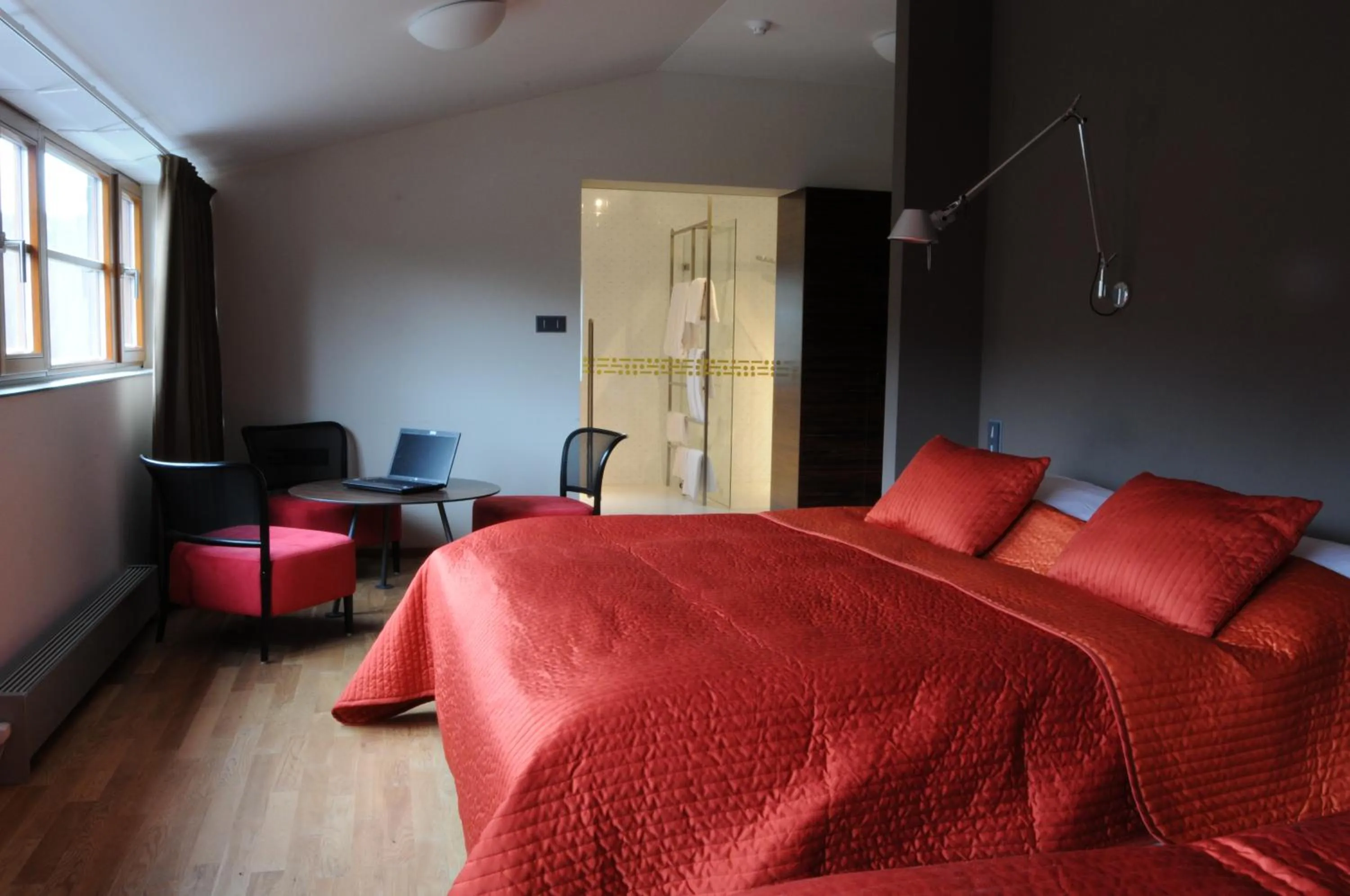 Bed in Hotel Kokořín