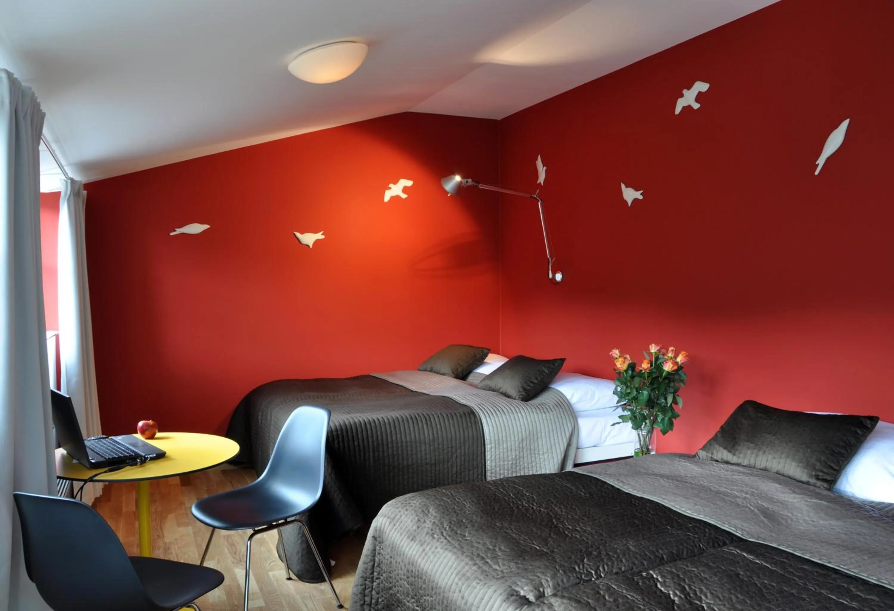 Bed in Hotel Kokořín