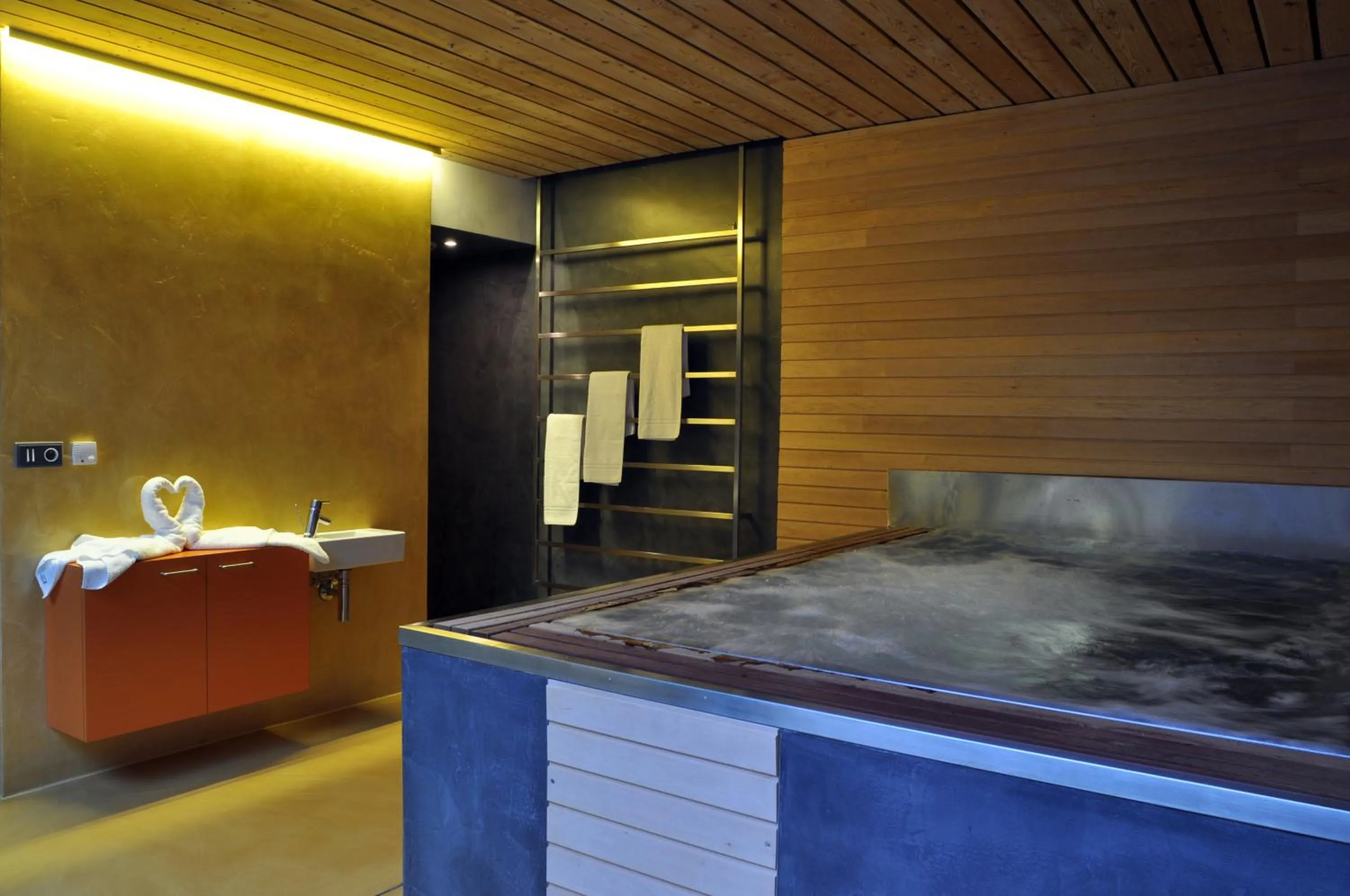 Bed in Hotel Kokořín