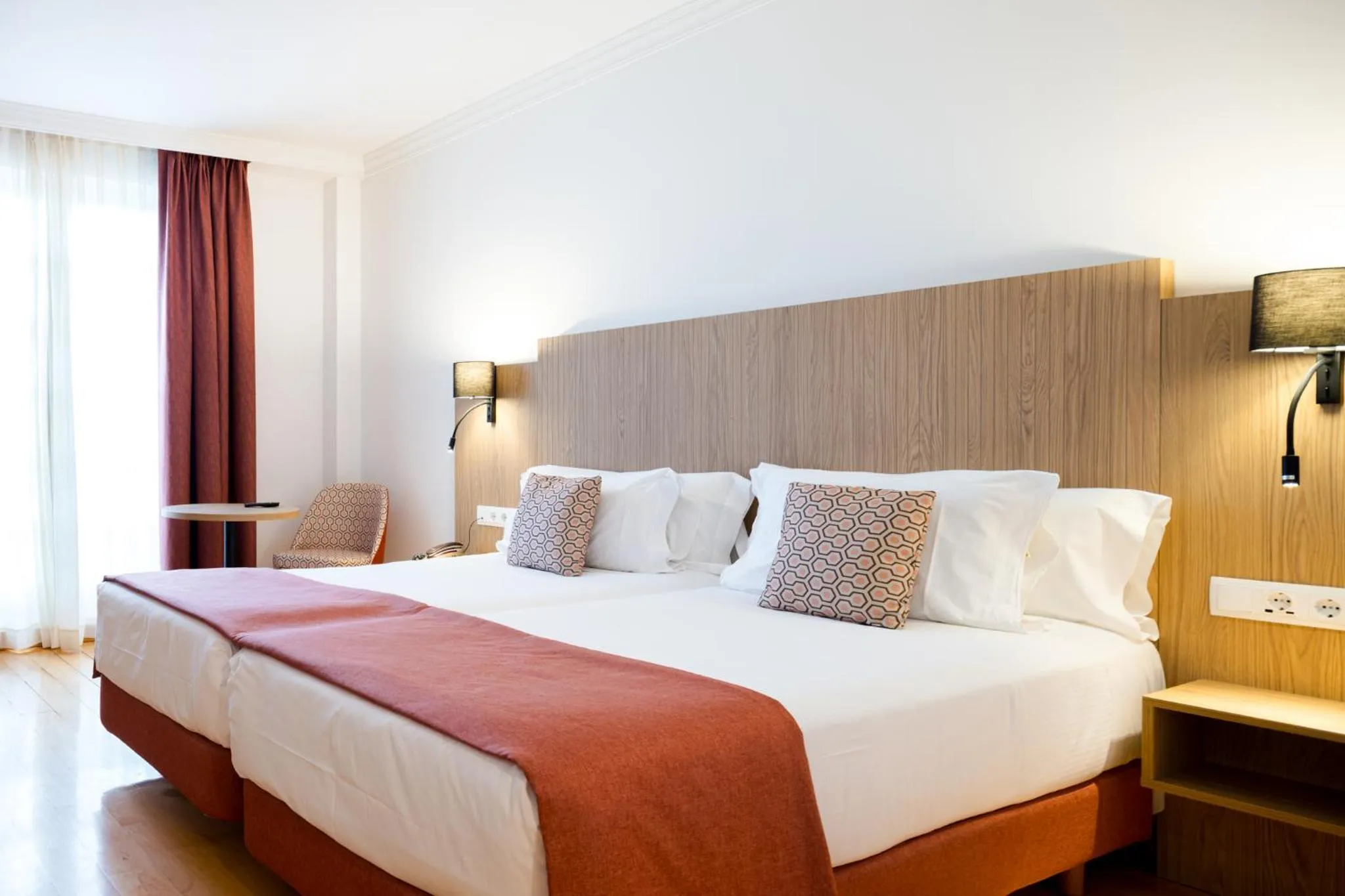 Bed in Hotel Silken Villa de Laguardia