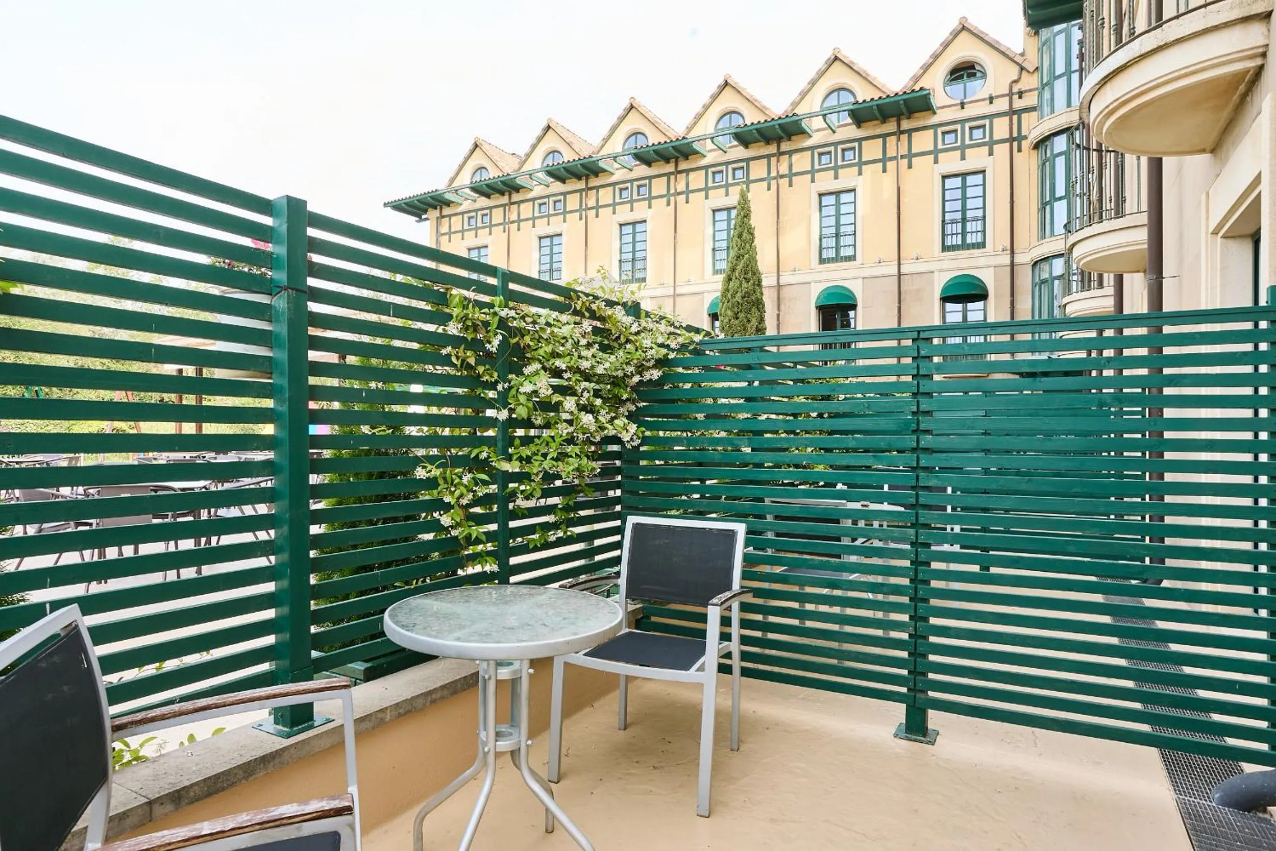 Balcony/Terrace in Hotel Silken Villa de Laguardia