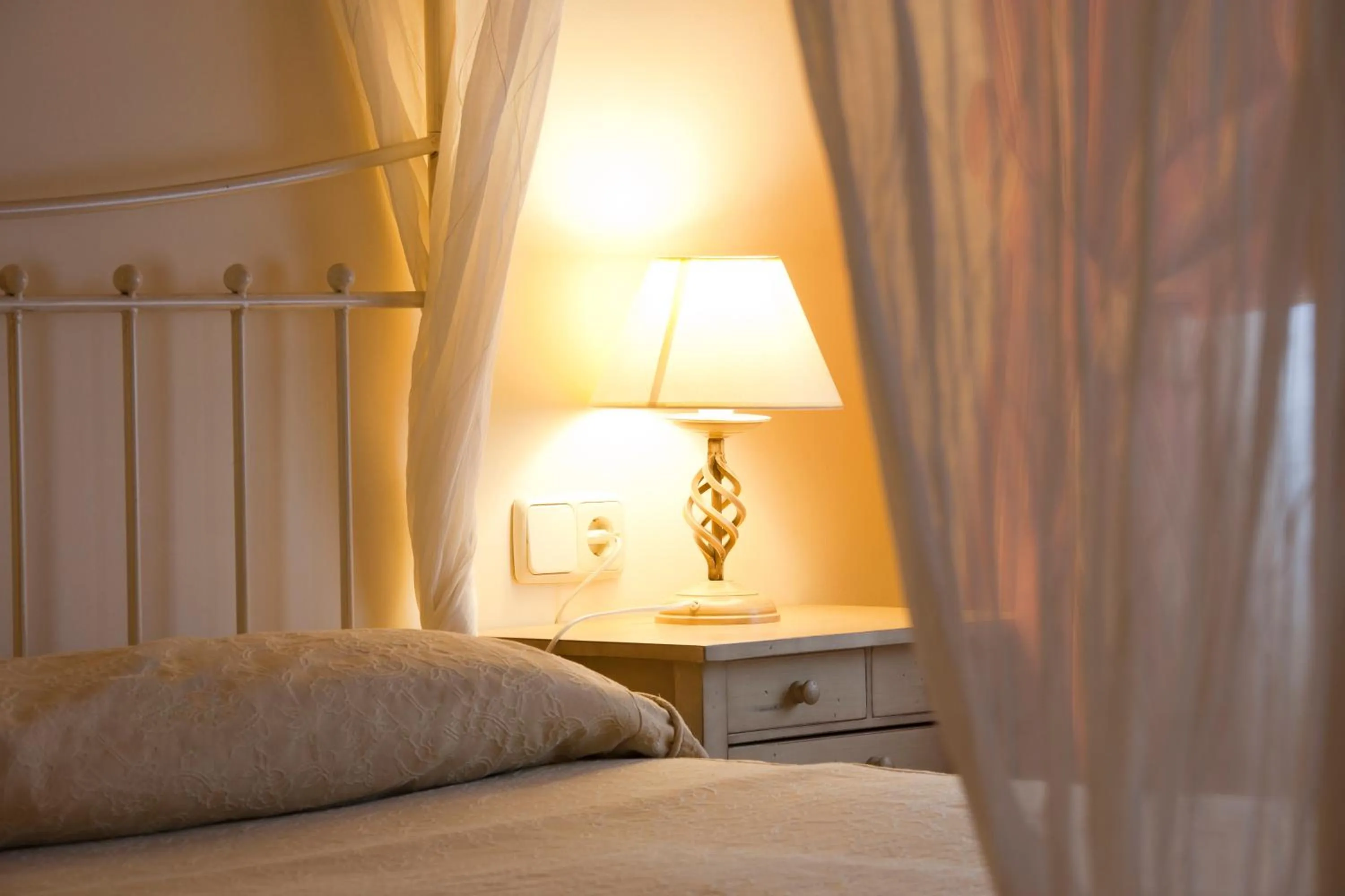 Decorative detail, Bed in Hotel Silken Villa de Laguardia