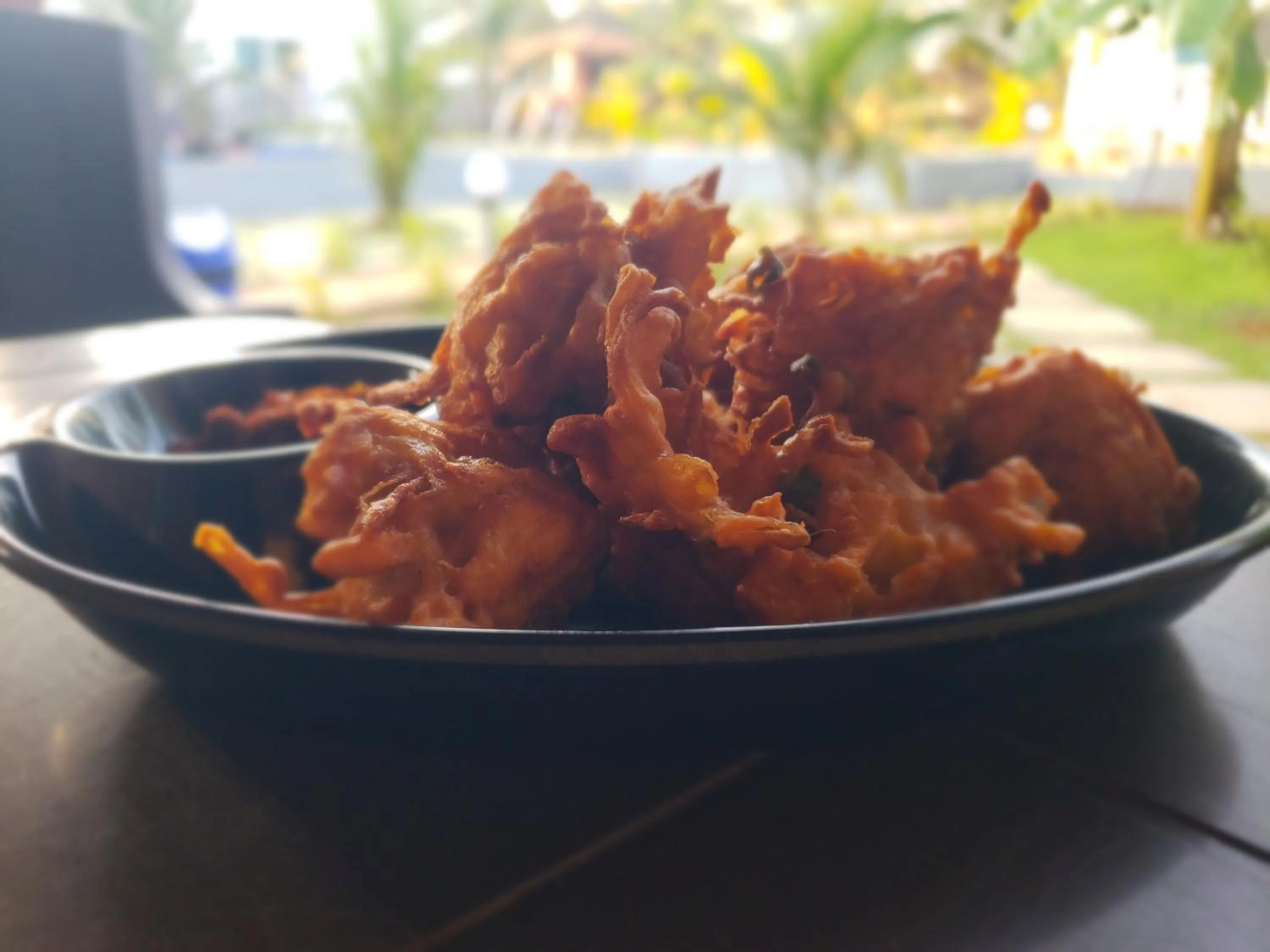 Food in White Truffle Resort, Arambol