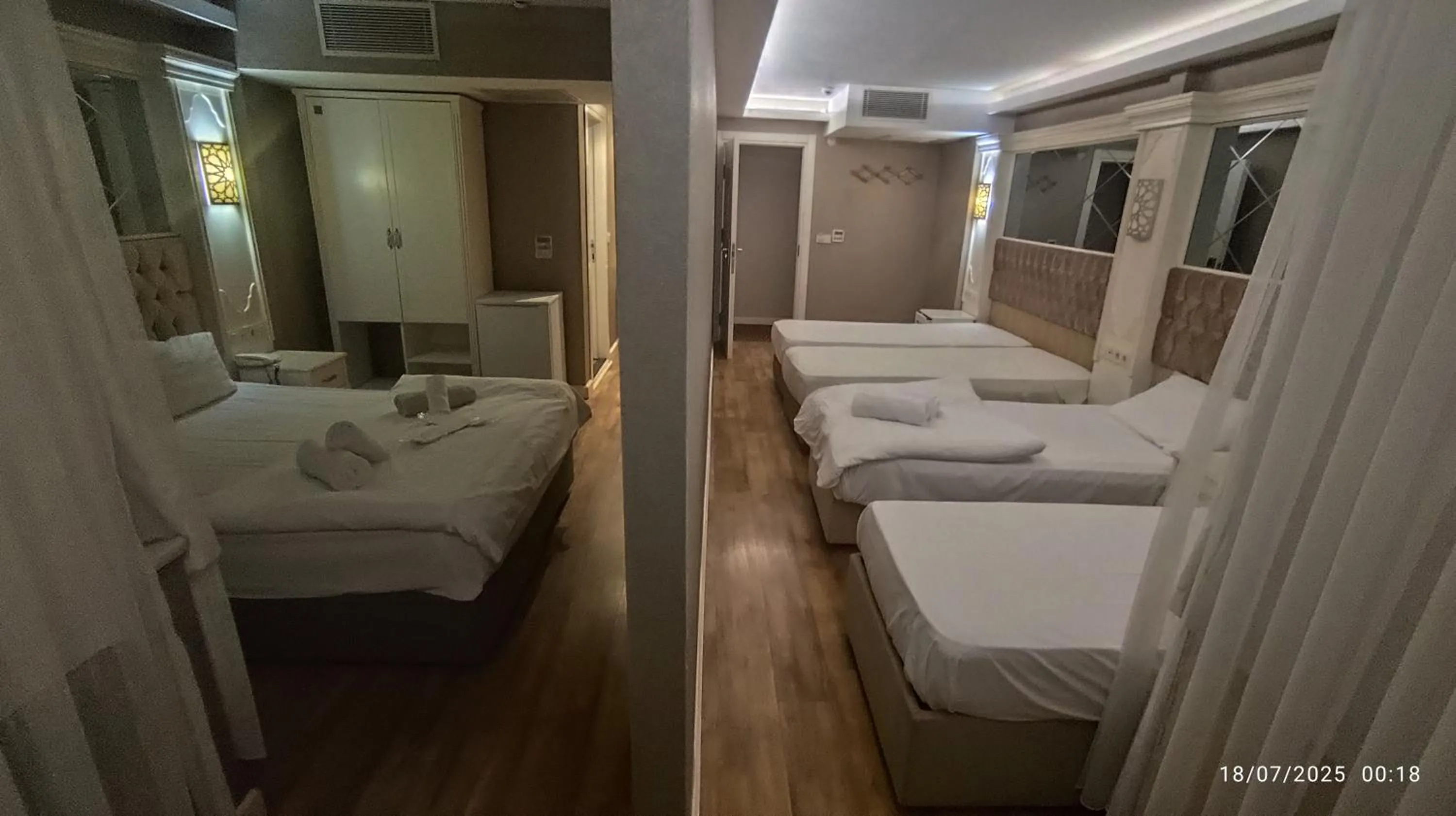 Photo of the whole room, Bed in Sun Comfort Hotel