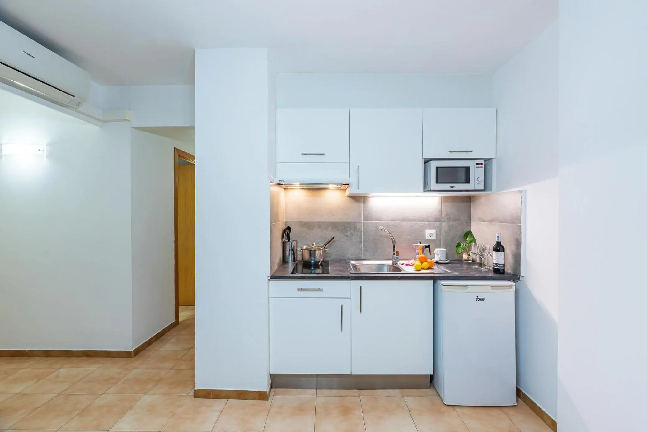 kitchen in Aptos. Comte D´Empuries