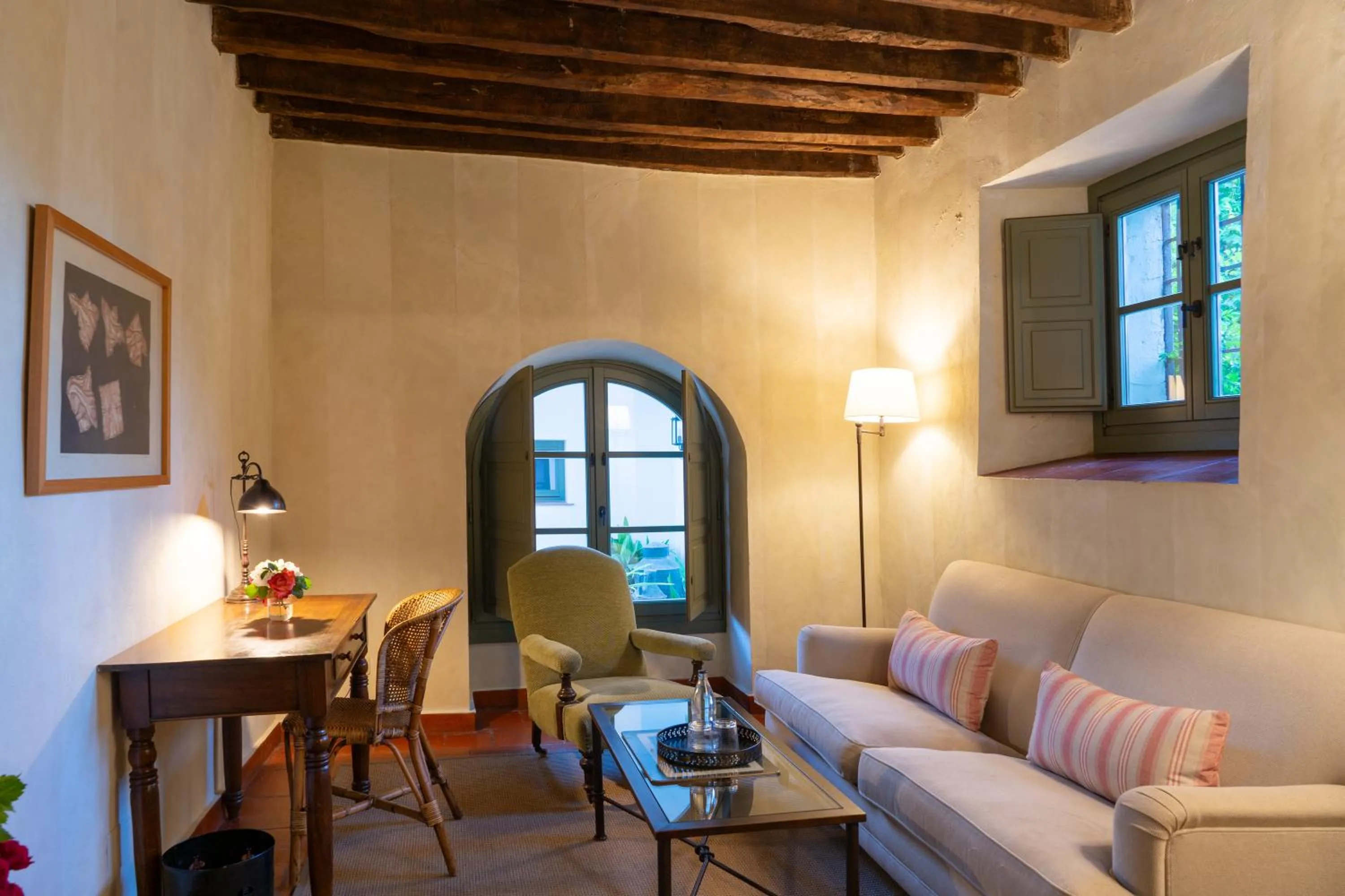 Living room in Hotel Boutique Molino del Arco