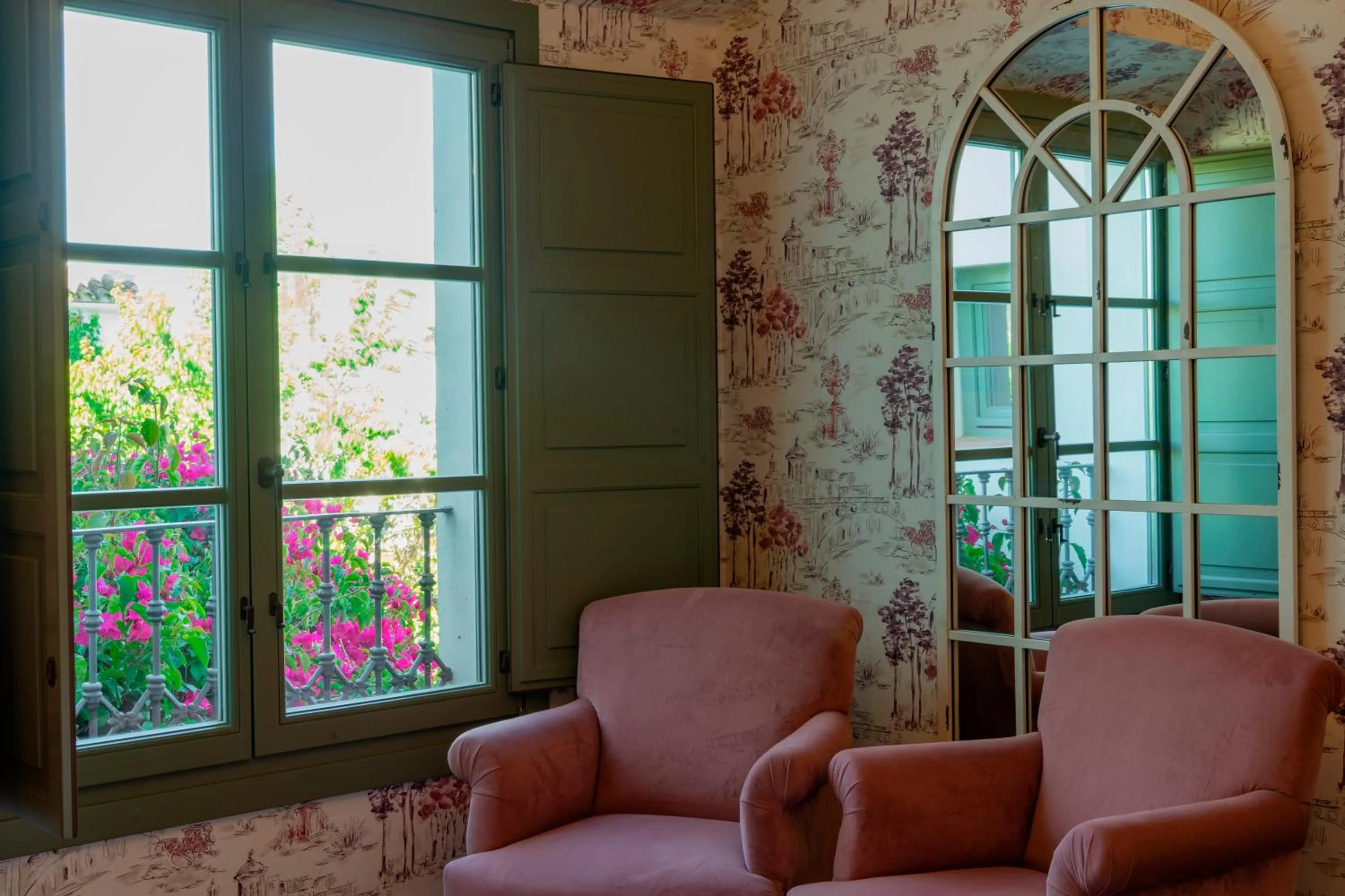 Living room in Hotel Boutique Molino del Arco