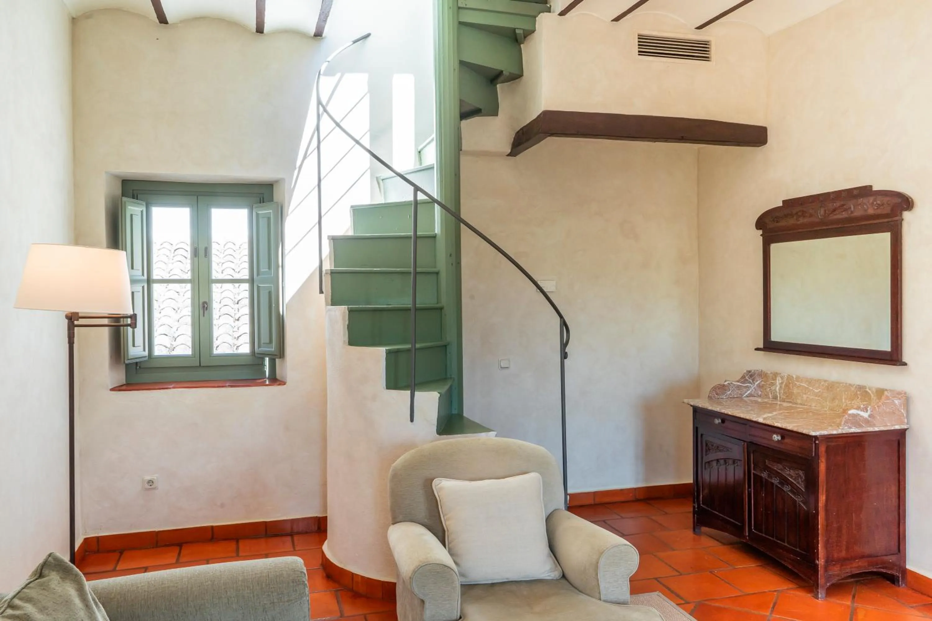 Living room in Hotel Boutique Molino del Arco