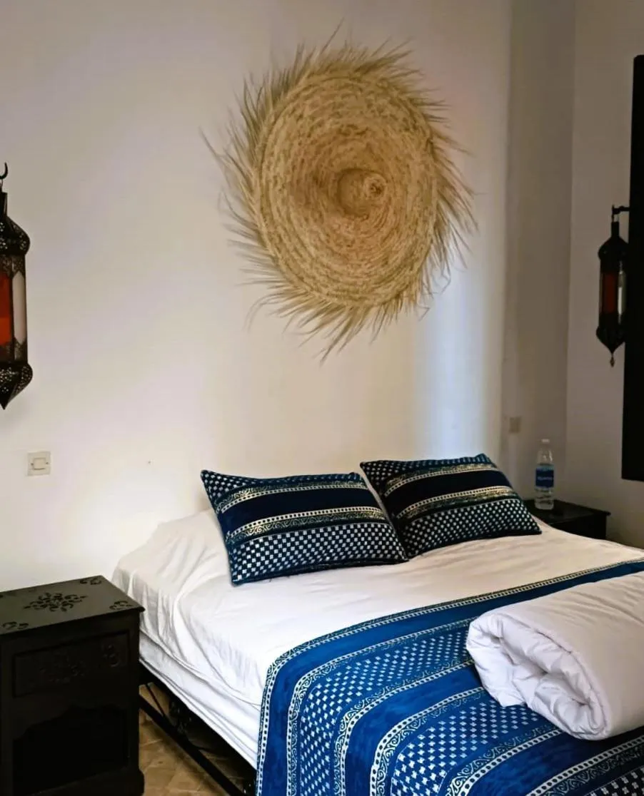 Bed in Riad Hugo