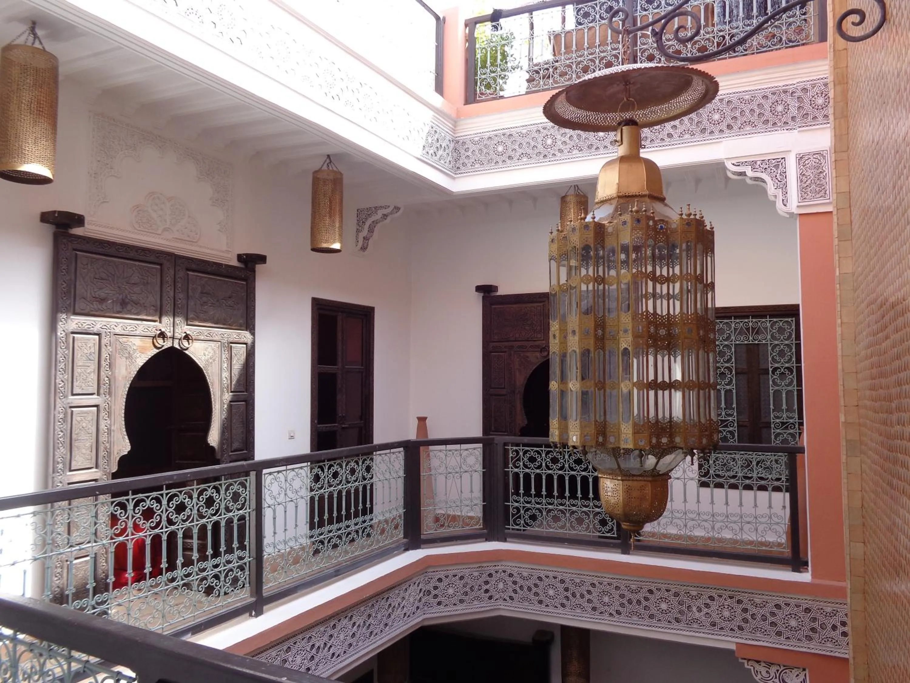 Decorative detail in Riad Hugo