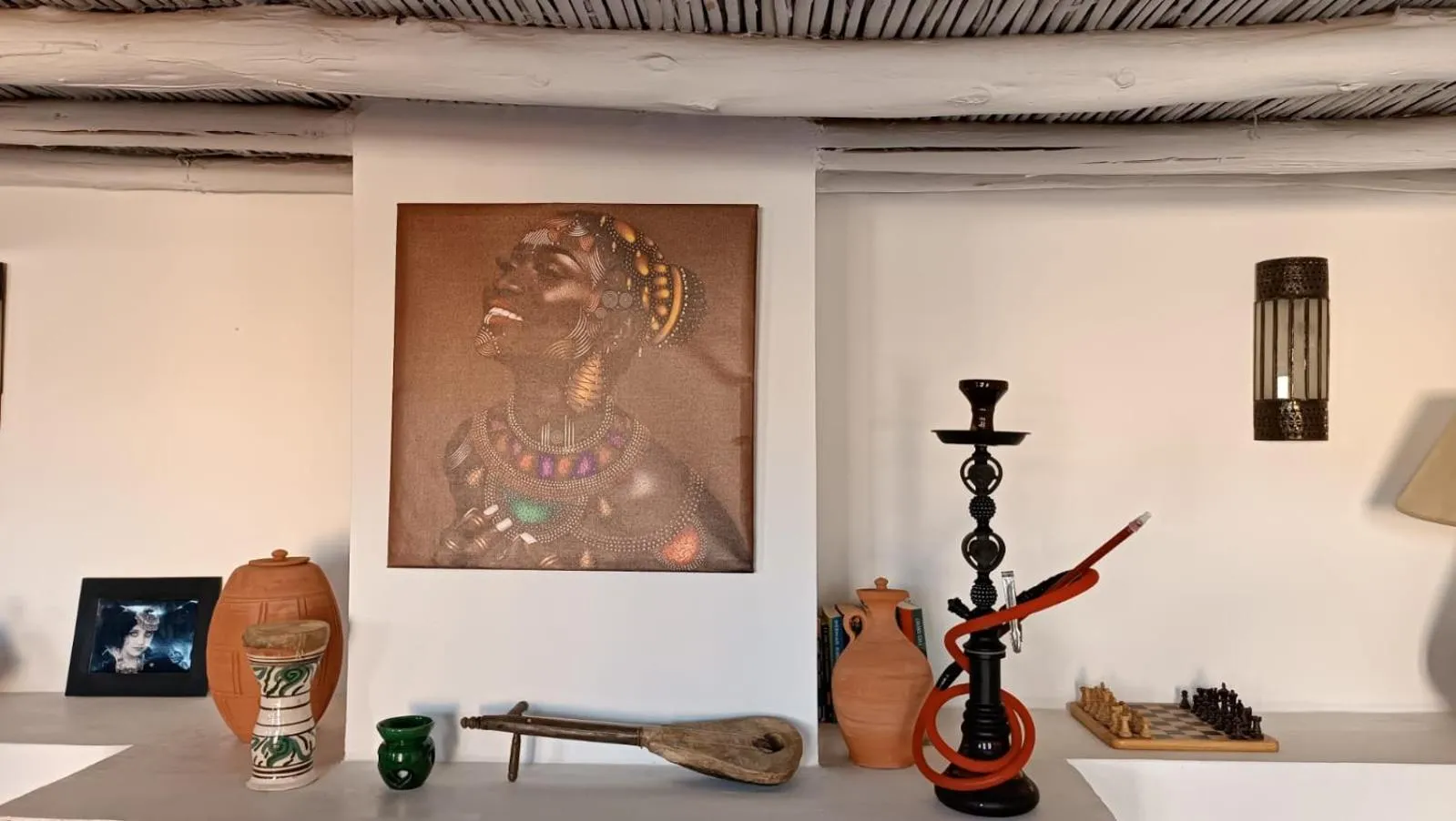 Decorative detail in Riad Hugo