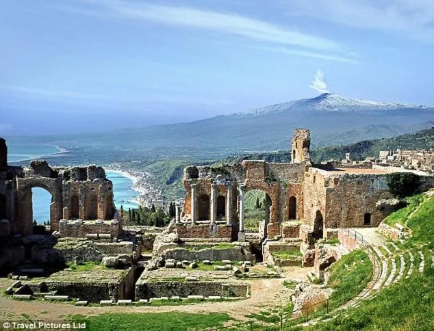 Nearby landmark in Etna Villa il Pino