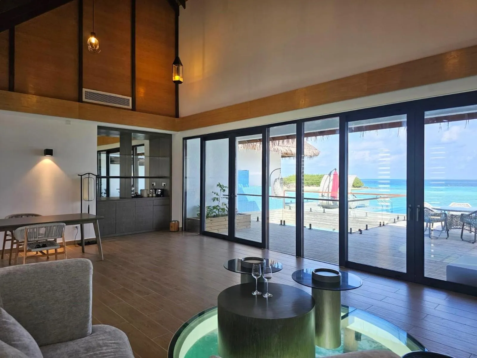 Living room in NOOE Maldives Kunaavashi