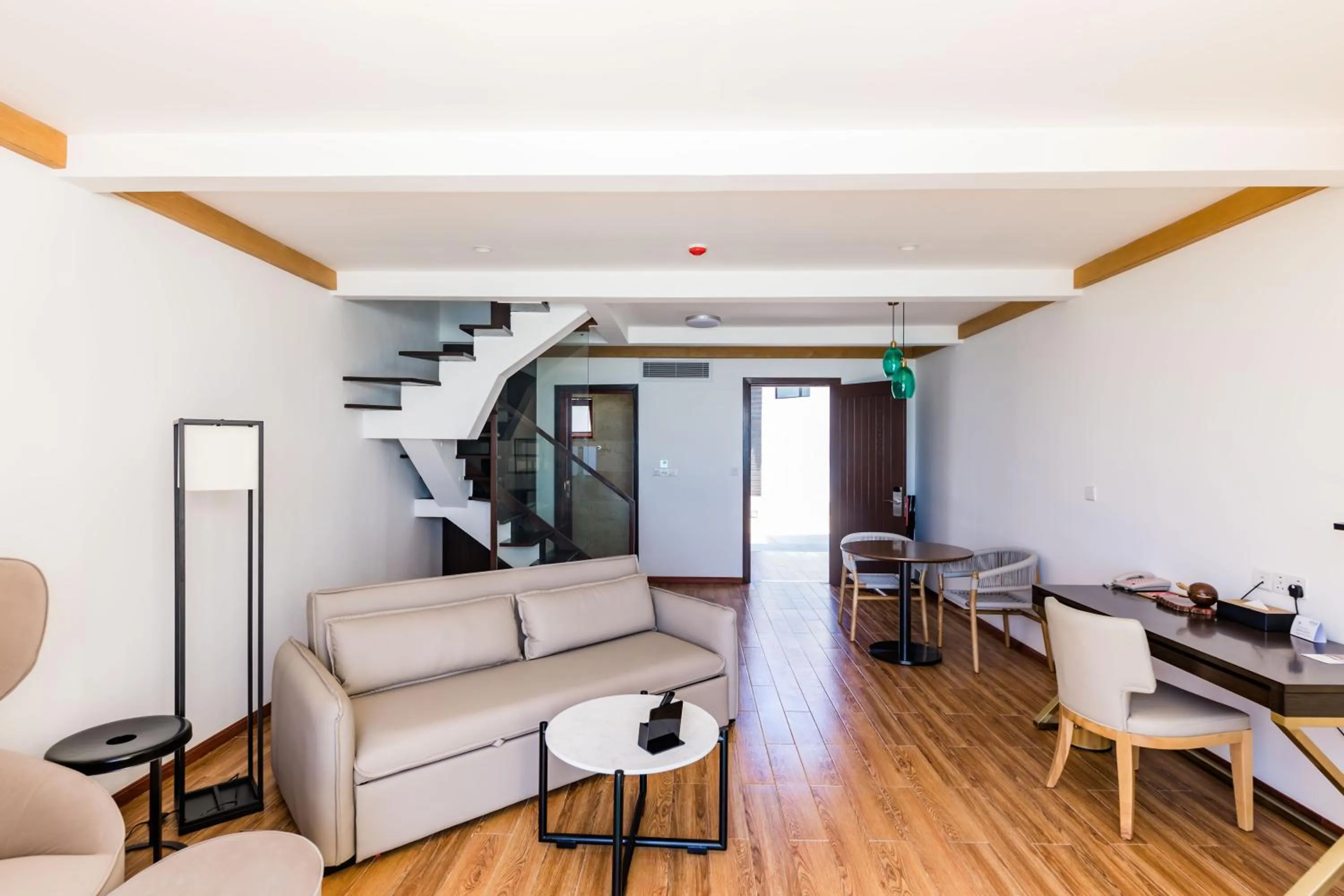 Living room in NOOE Maldives Kunaavashi