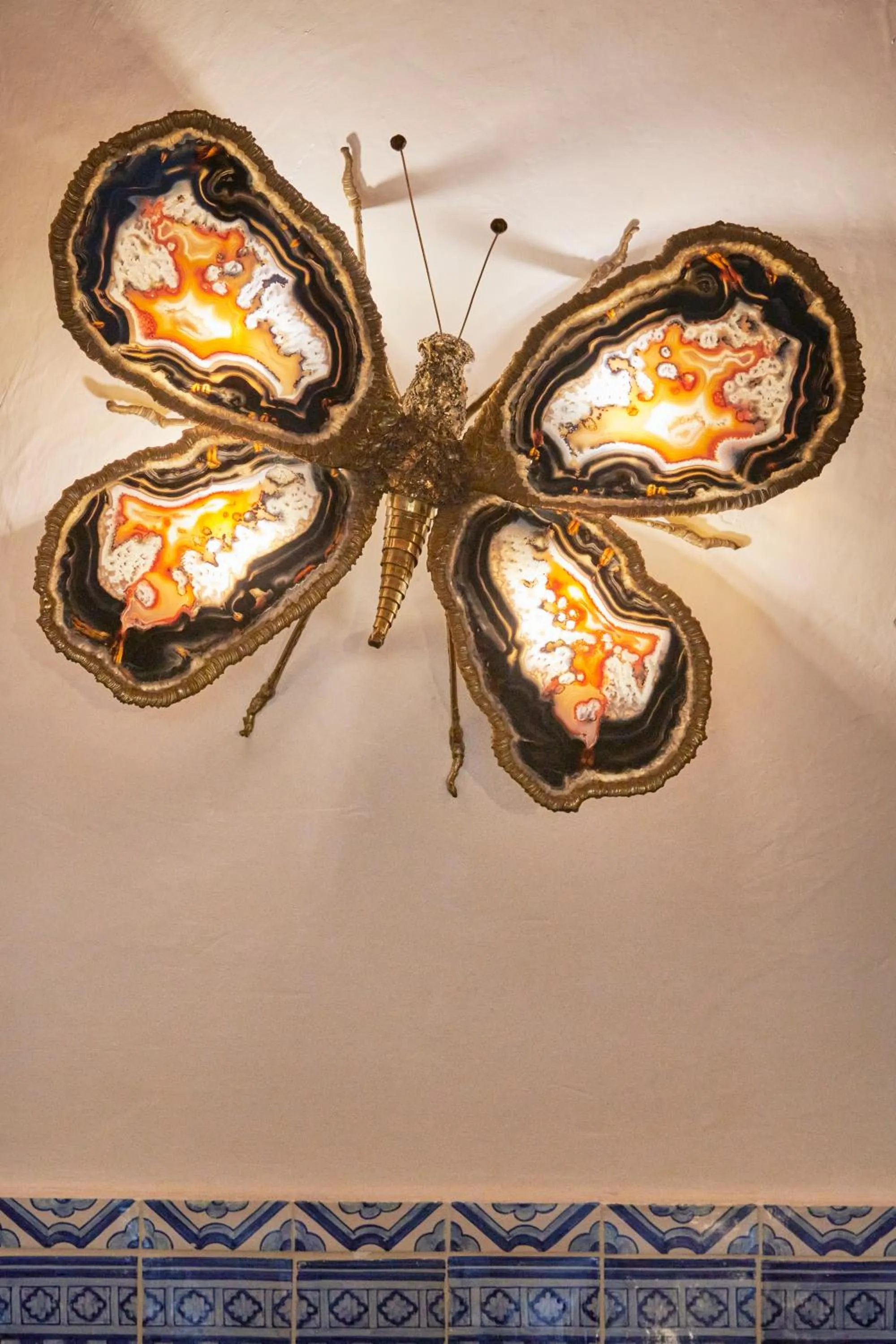 Decorative detail in Vermelho Melides - Relais & Châteaux