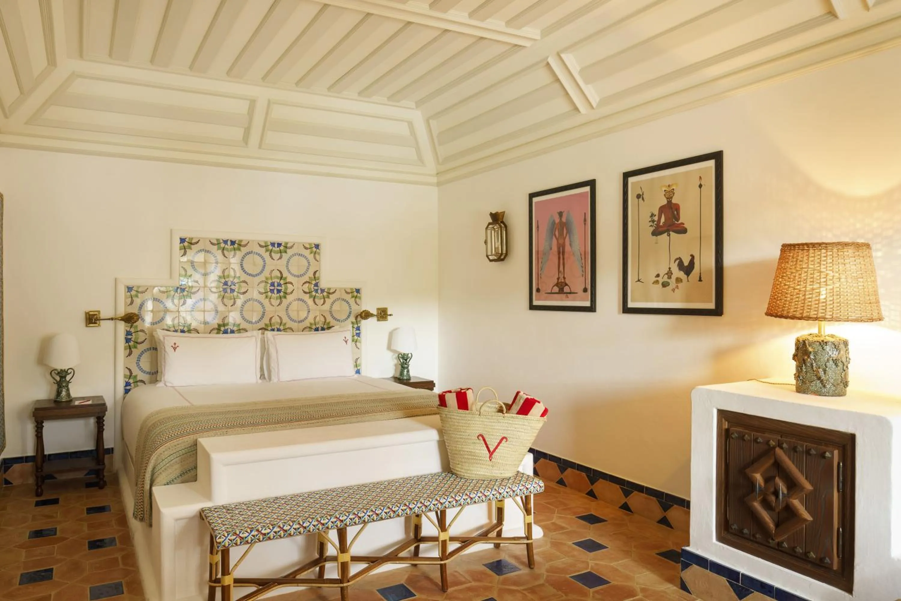 Bed in Vermelho Melides - Relais & Châteaux