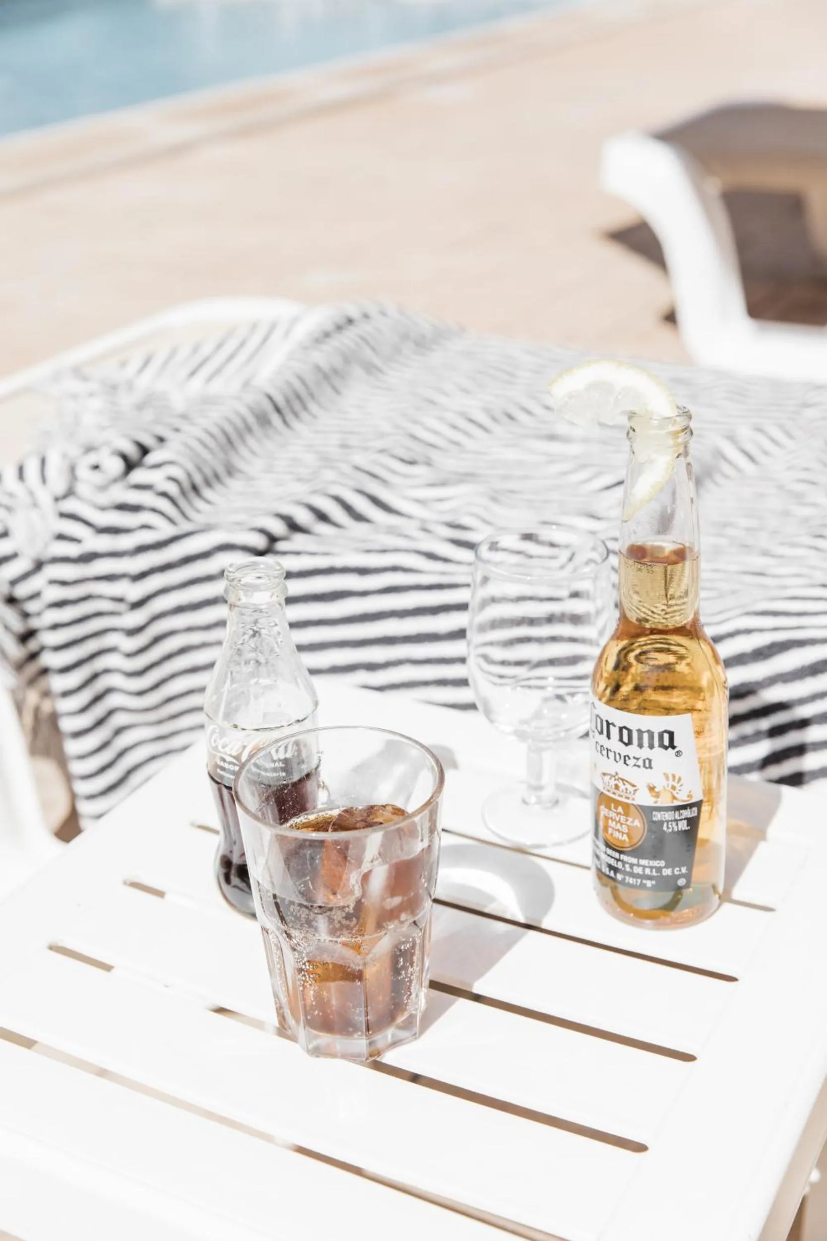 Food and drinks in Hotel Golf Beach